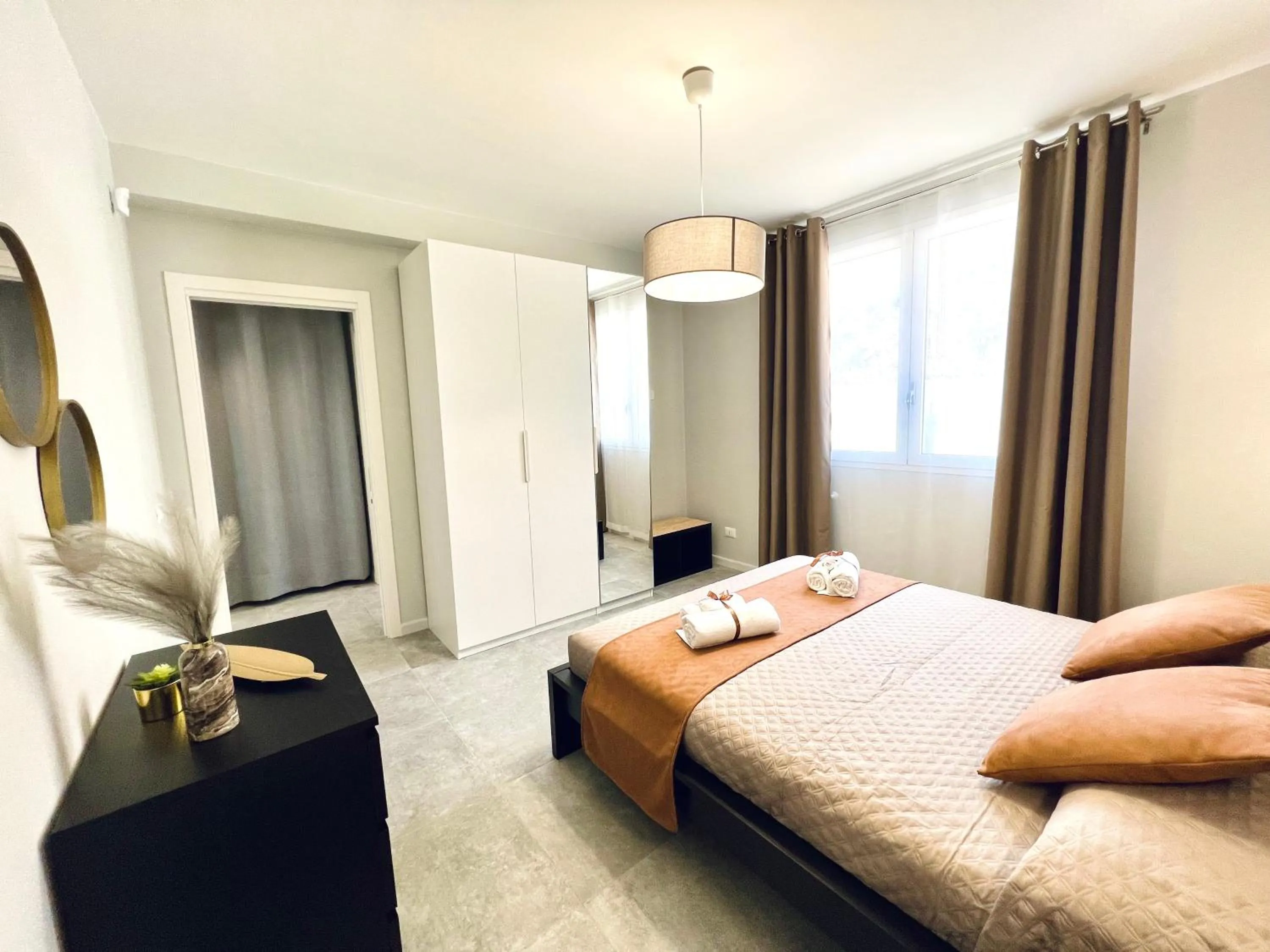 Bedroom, Bed in Piante del Principe Apartments