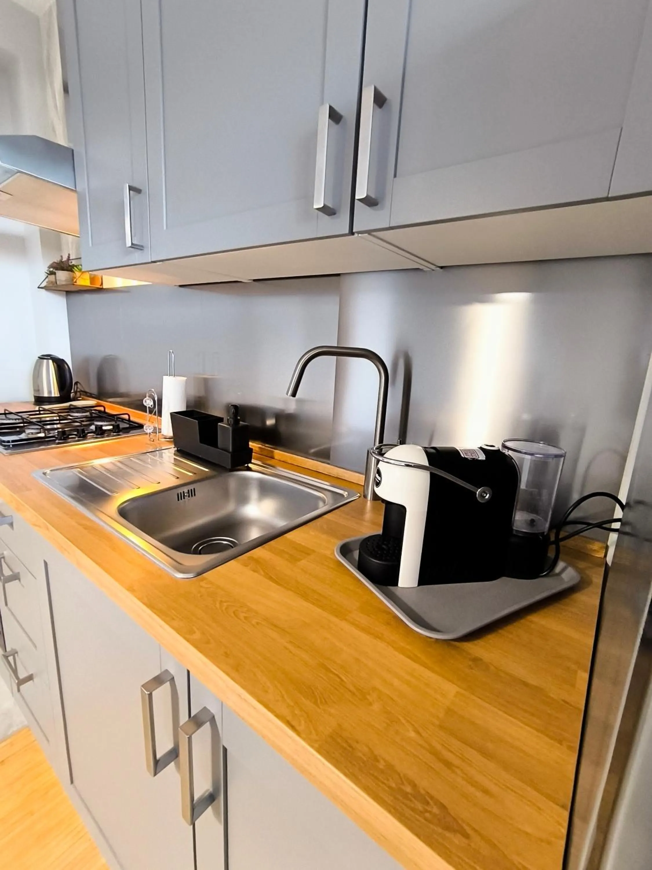 Kitchen or kitchenette in Piante del Principe Apartments