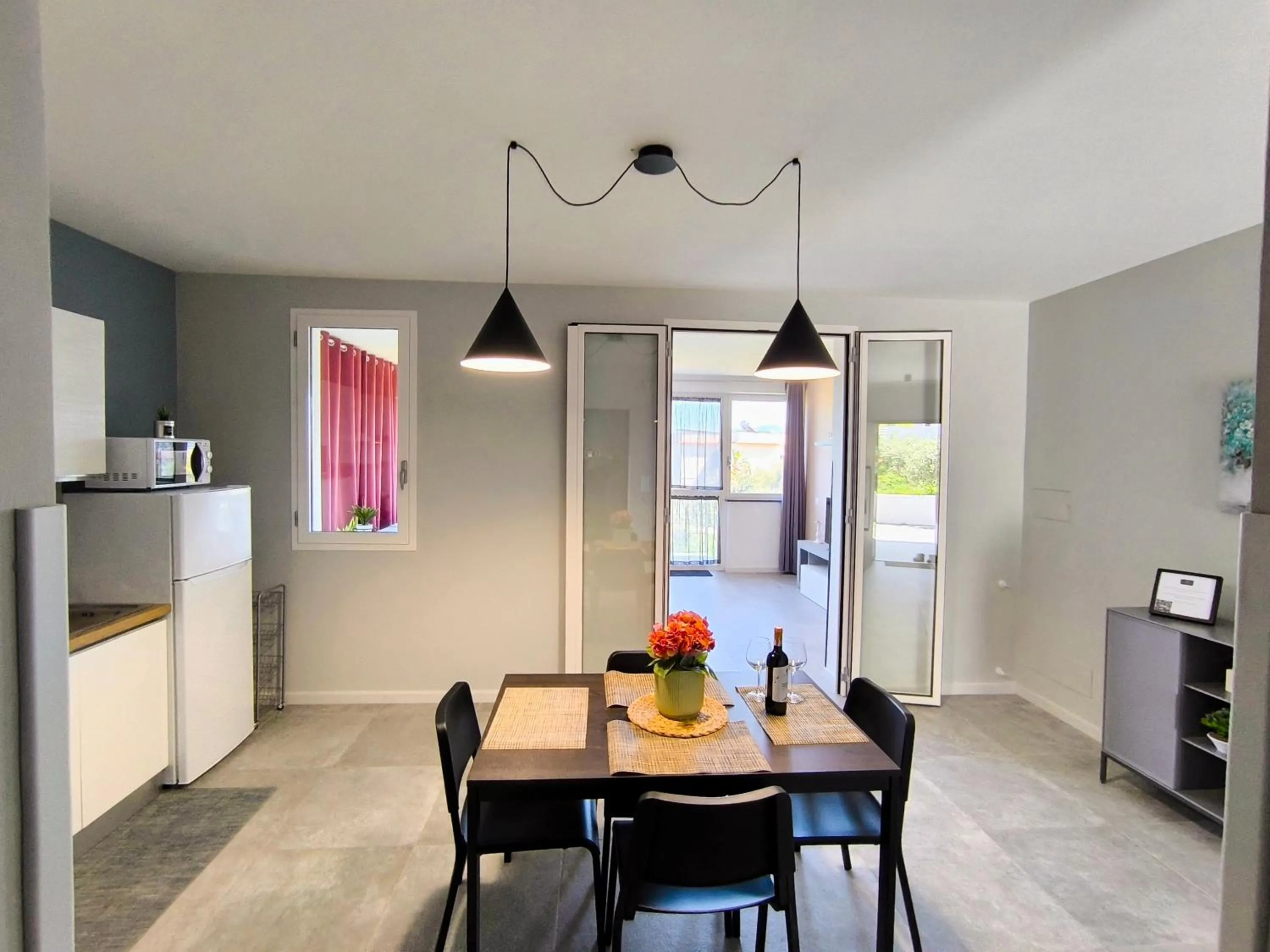 Kitchen or kitchenette in Piante del Principe Apartments
