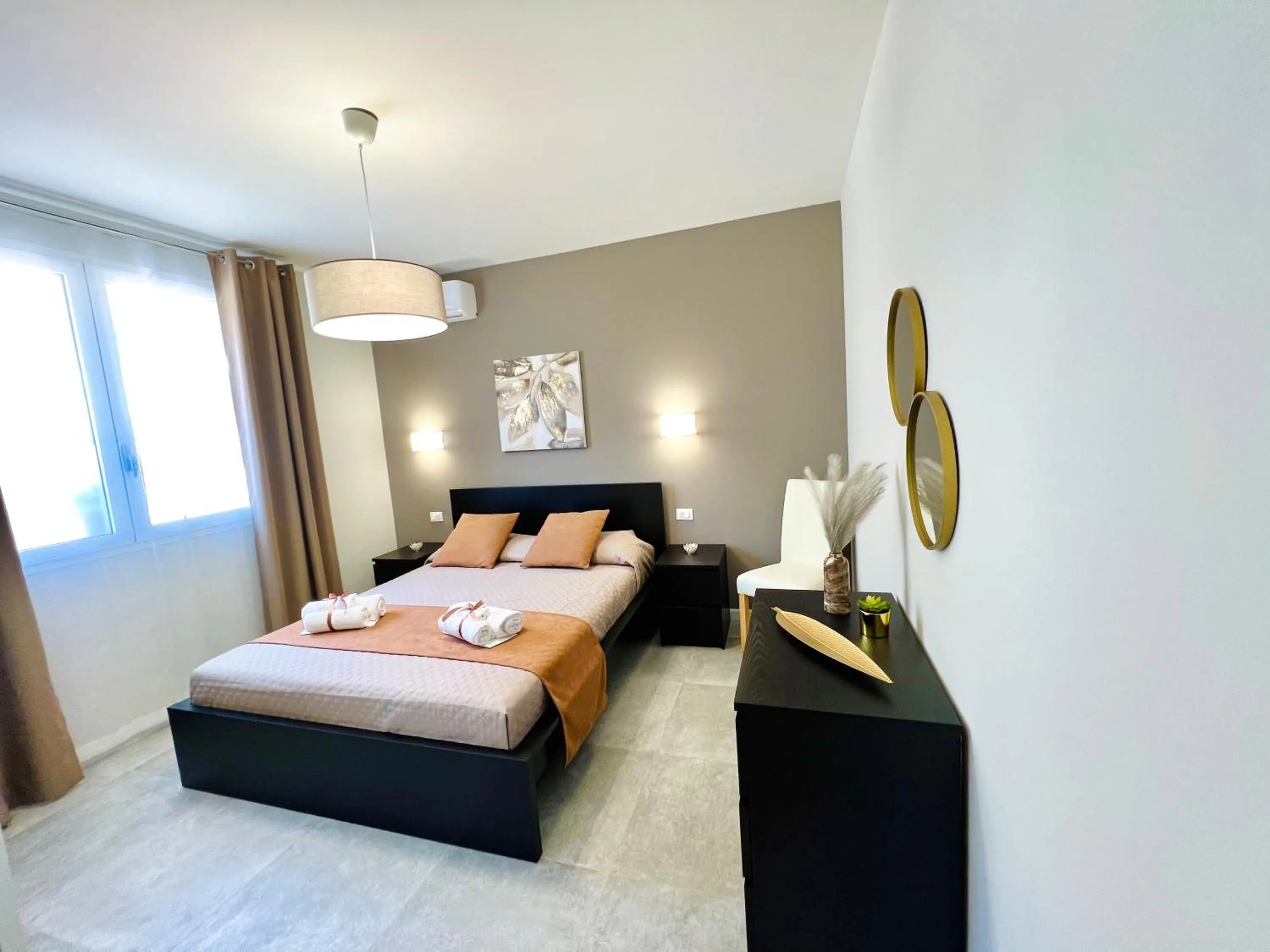 Bedroom, Bed in Piante del Principe Apartments