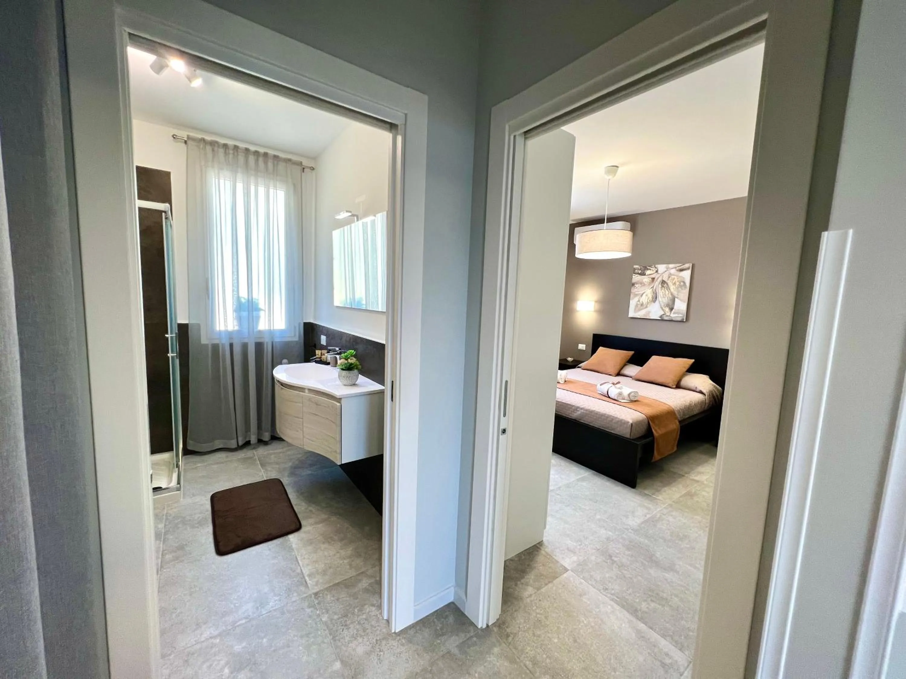 Bedroom, Bed in Piante del Principe Apartments