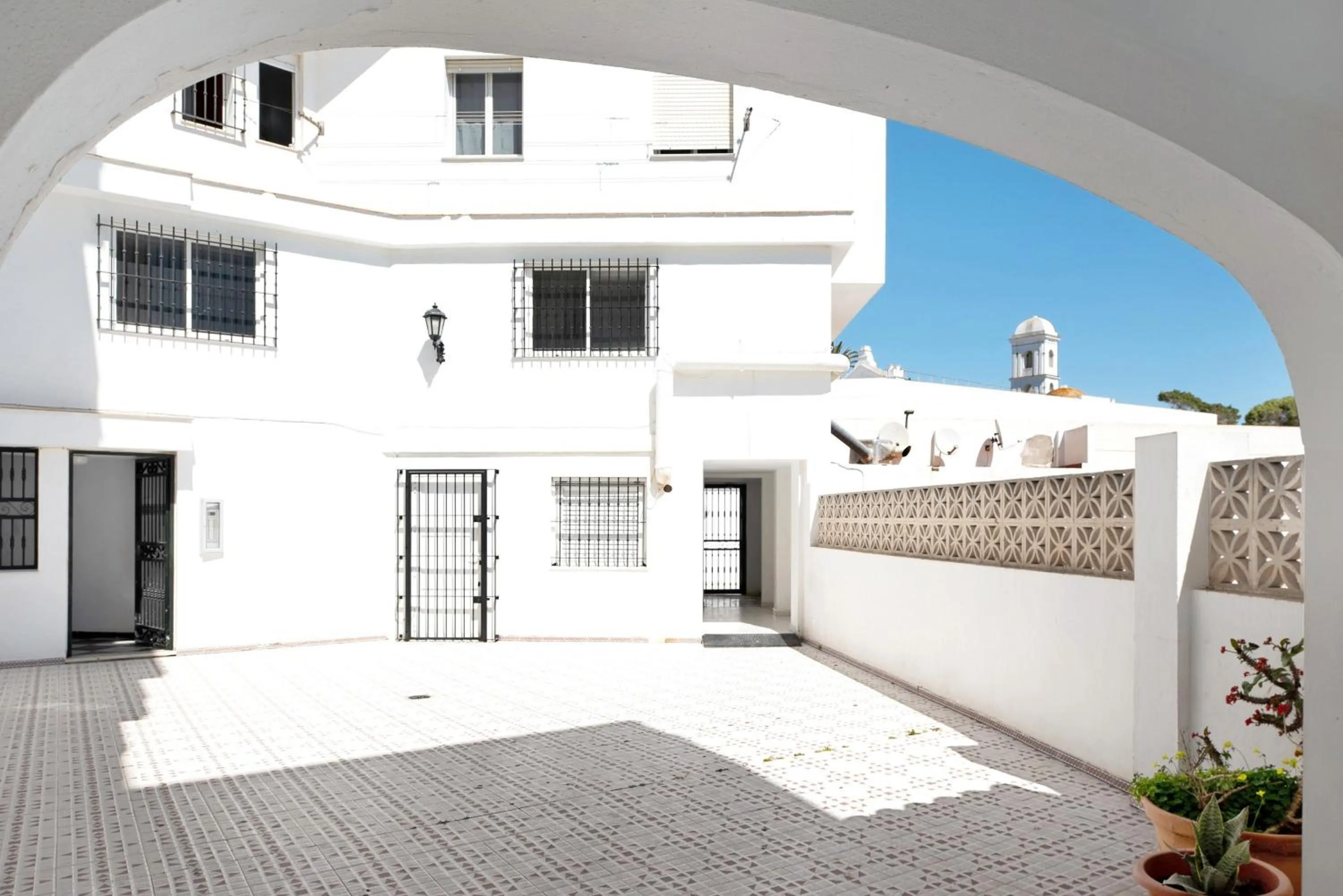 Property building in Apartamento Mercedes