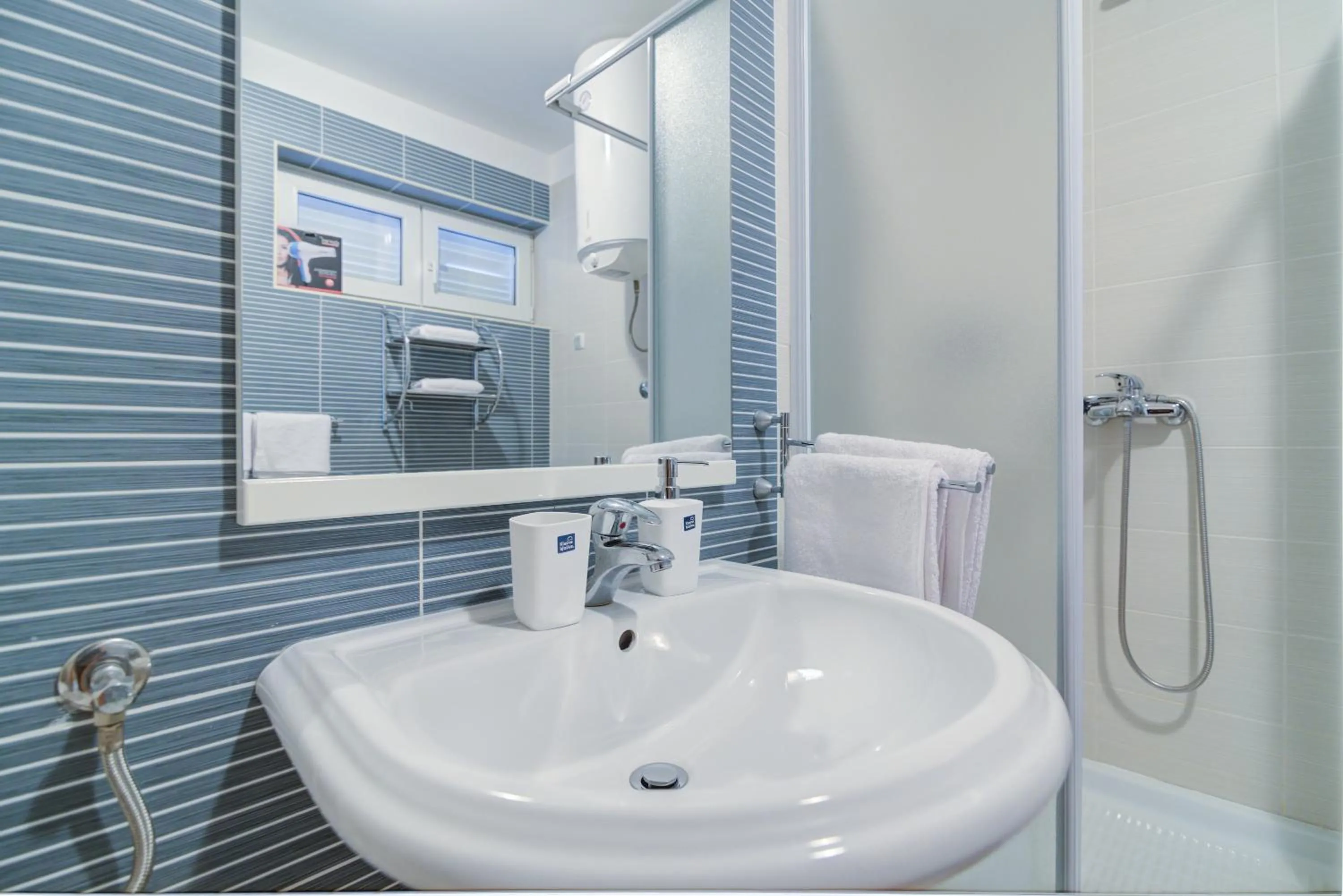 Shower in Modern Apartment Selce