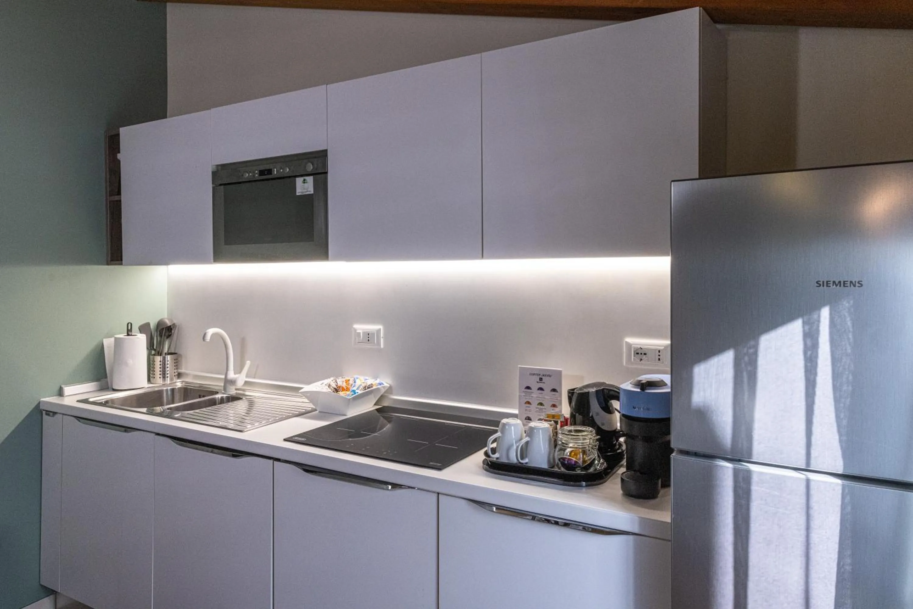 Coffee/tea facilities in Palazzina Riello