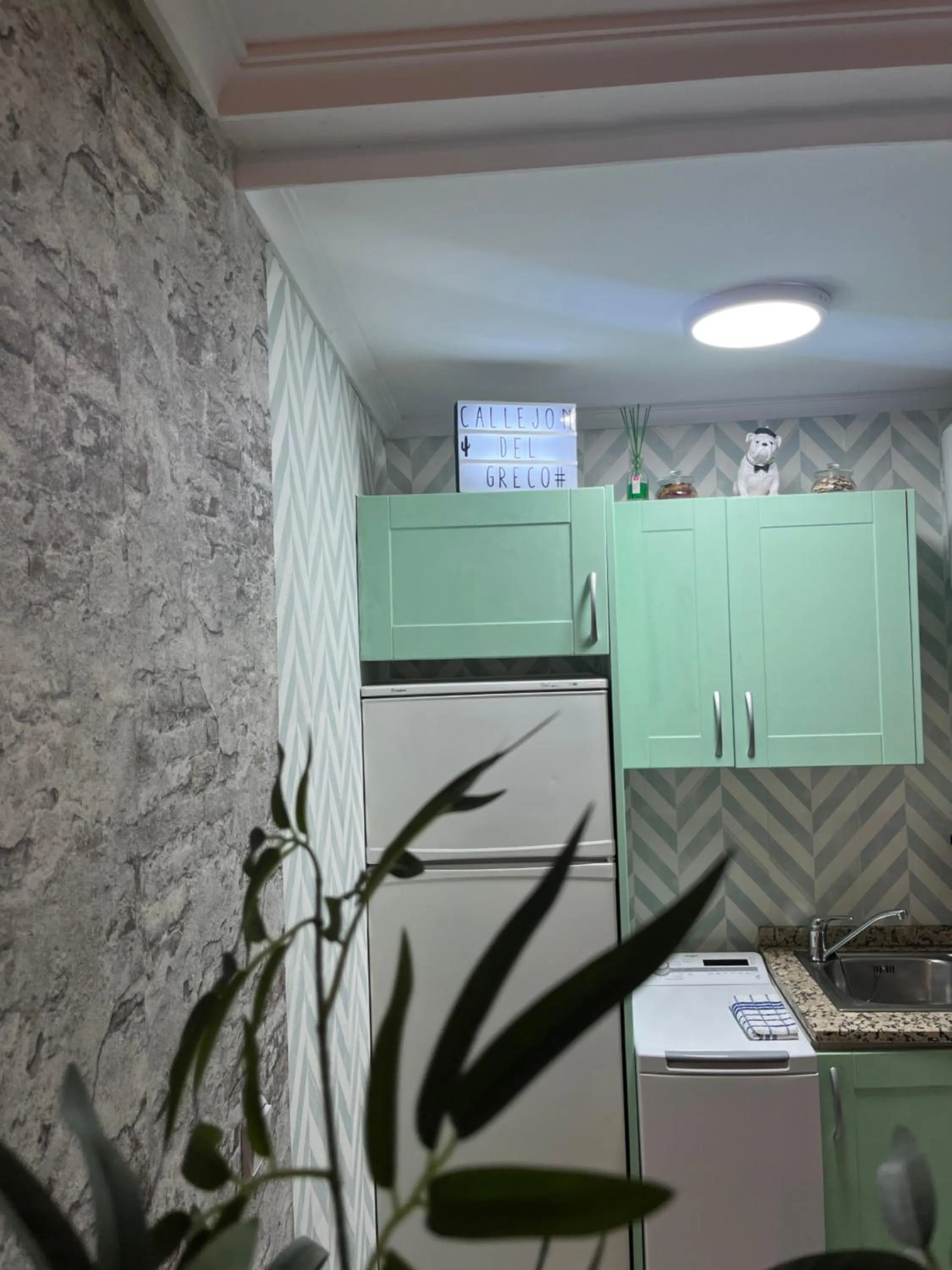 Kitchen or kitchenette in Callejón del Greco PARKING GRATUITO