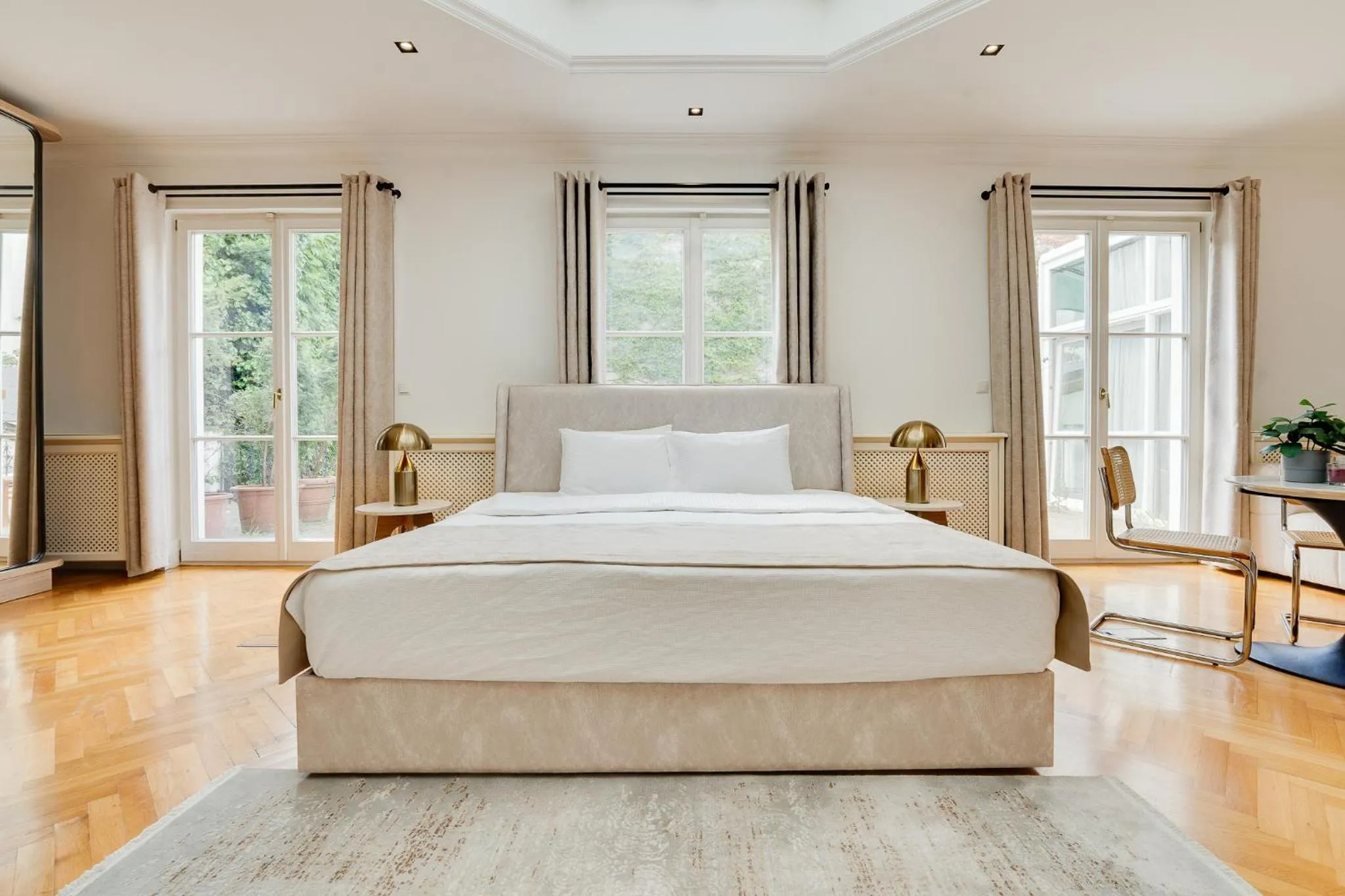 Bed in Atik Hotel Vienna