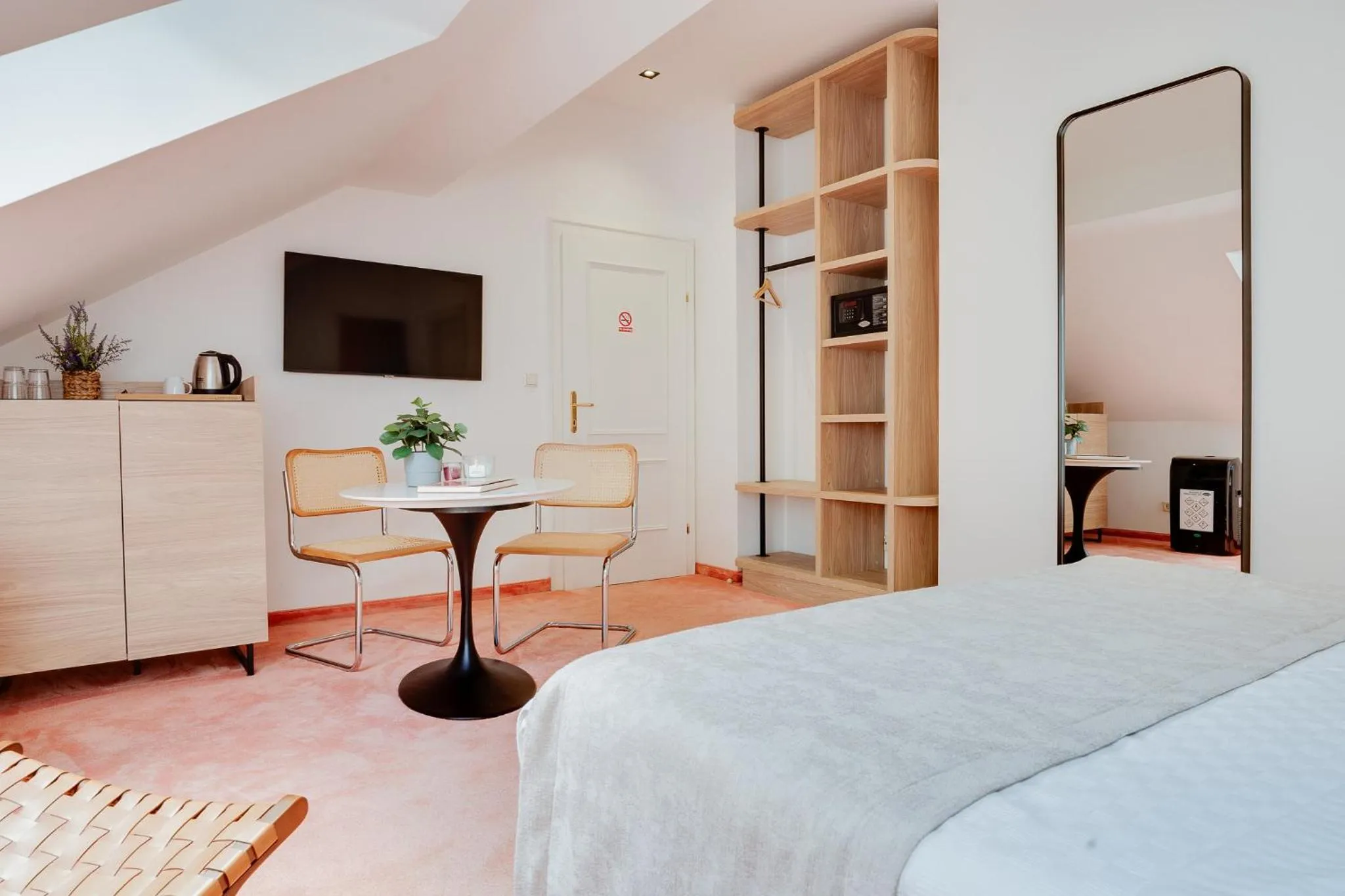 Bed in Atik Hotel Vienna