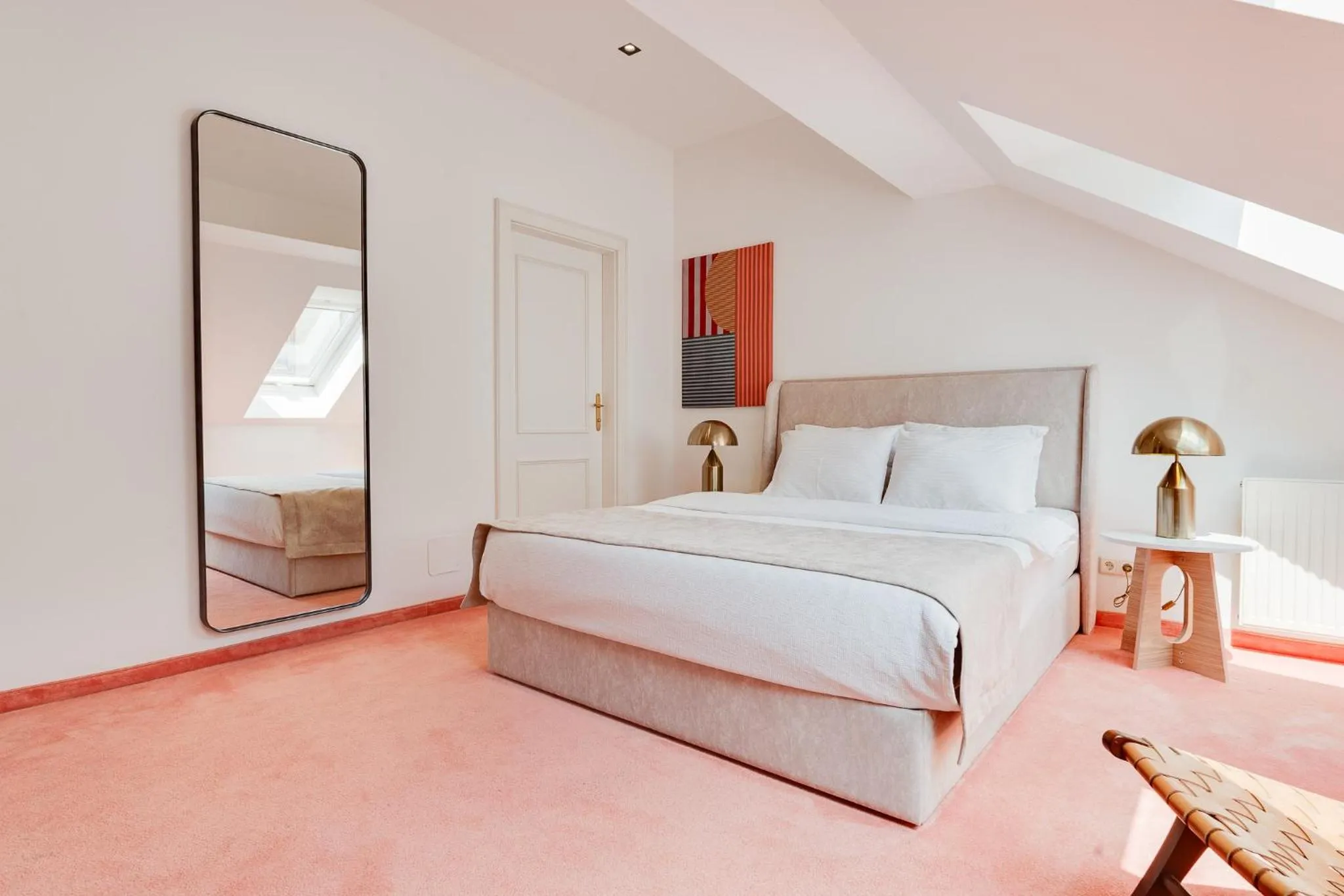 Bed in Atik Hotel Vienna