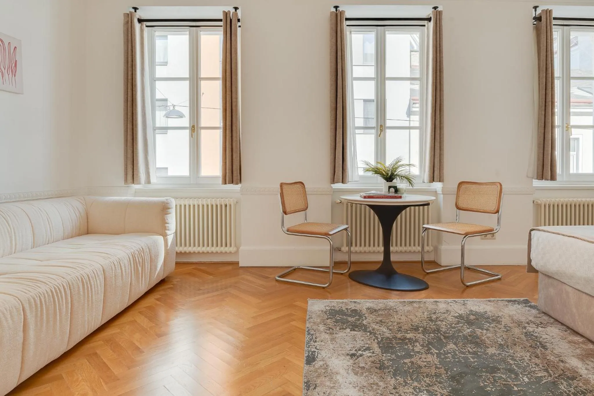 Bed in Atik Hotel Vienna