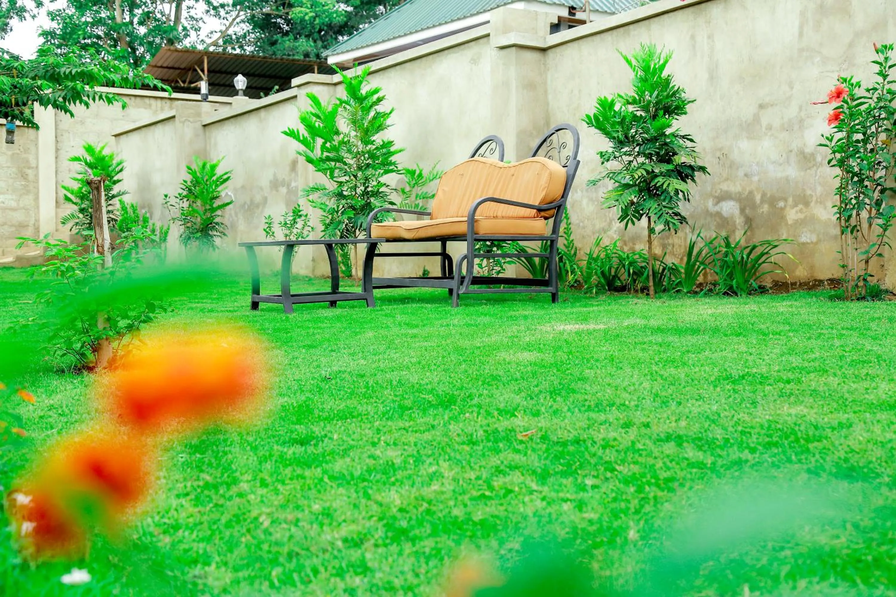 Garden view in Wademac Arusha Inn Hotel