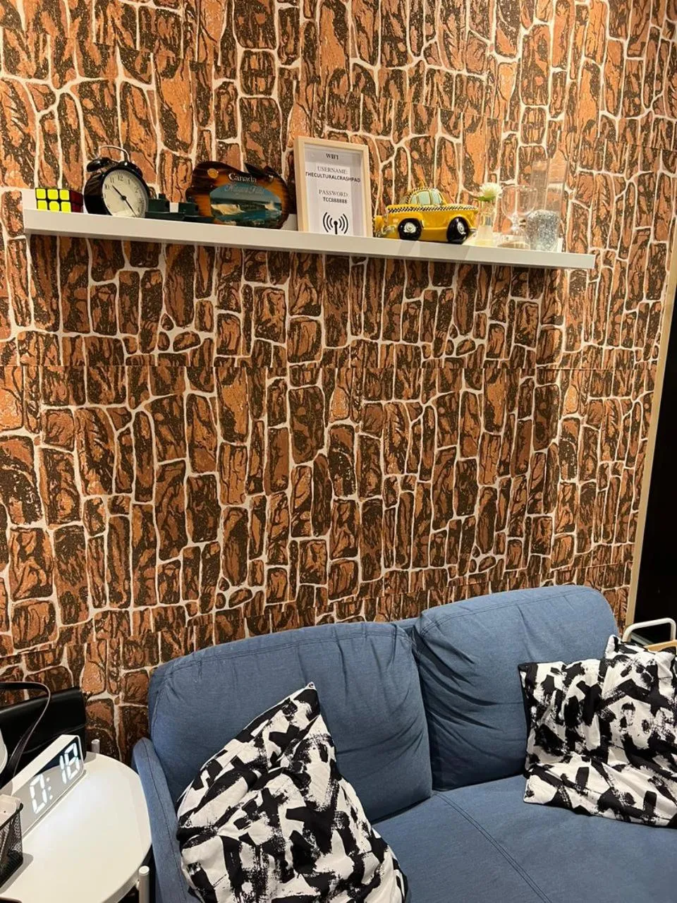 Living room in The Cultural Crashpad - 康乃馨旅館