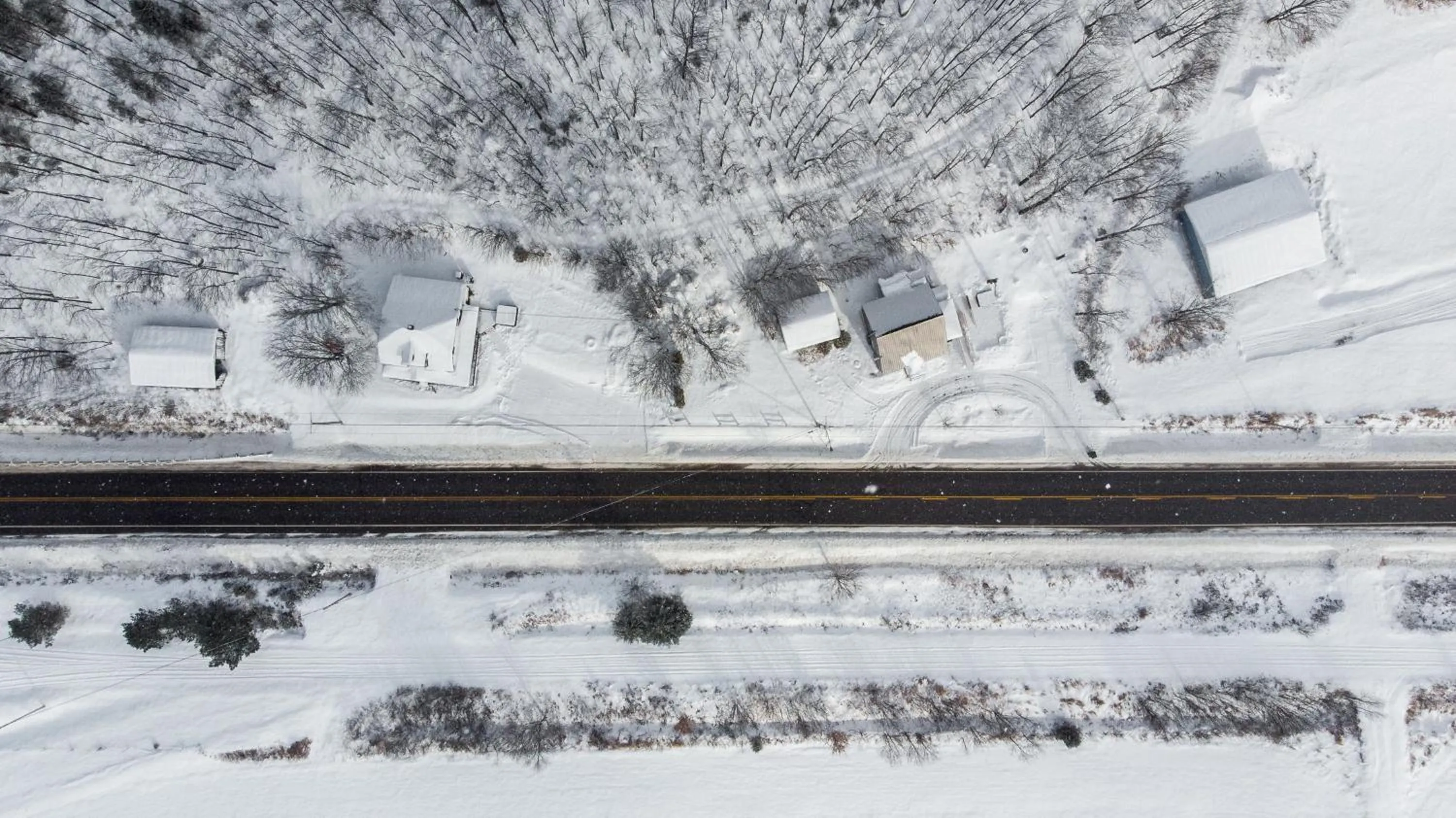 Bird's eye view in Les Chalets Tourisma - Maison de campagne avec spa - La Campagnarde