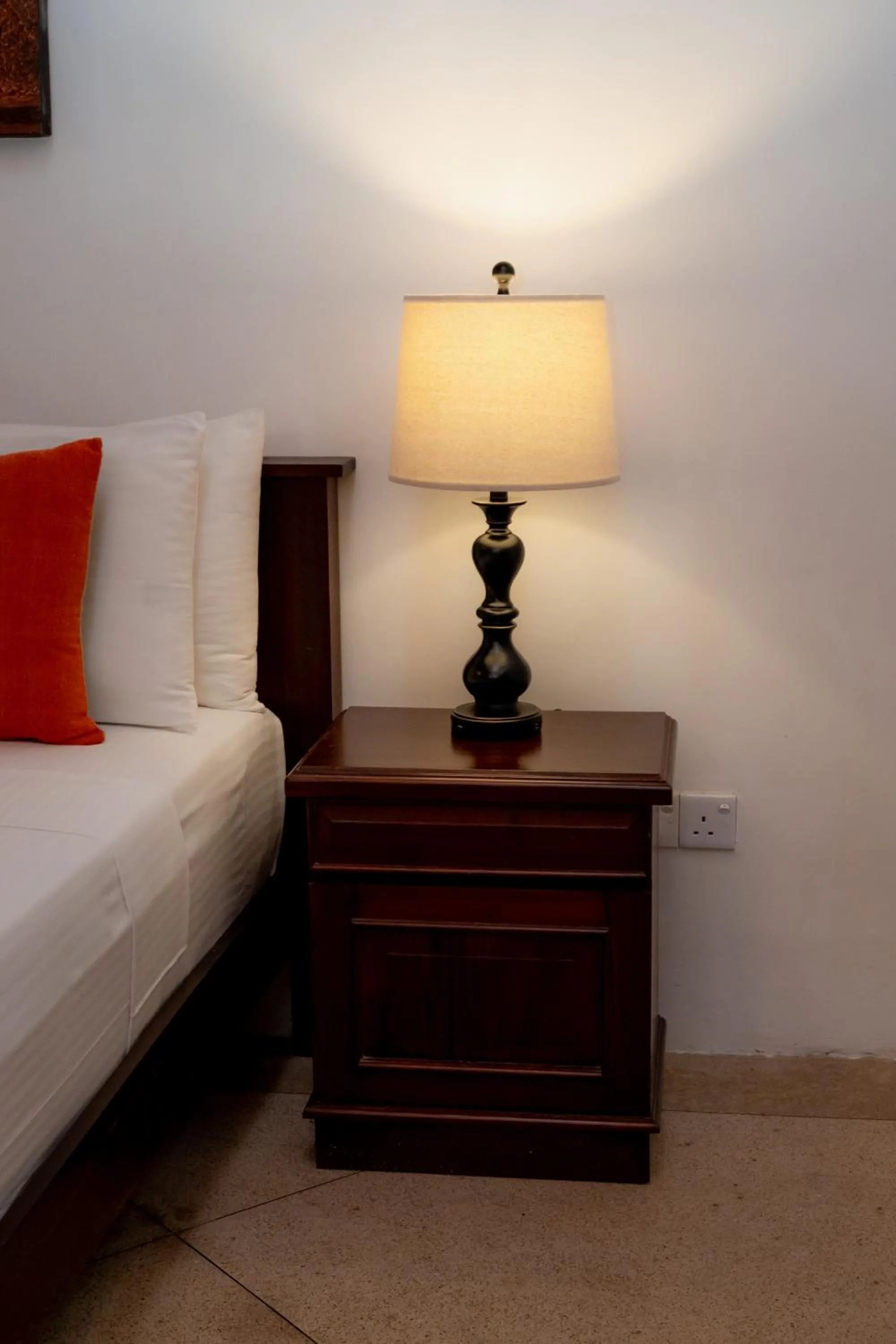Bed in GALLE HERITAGE VILLA