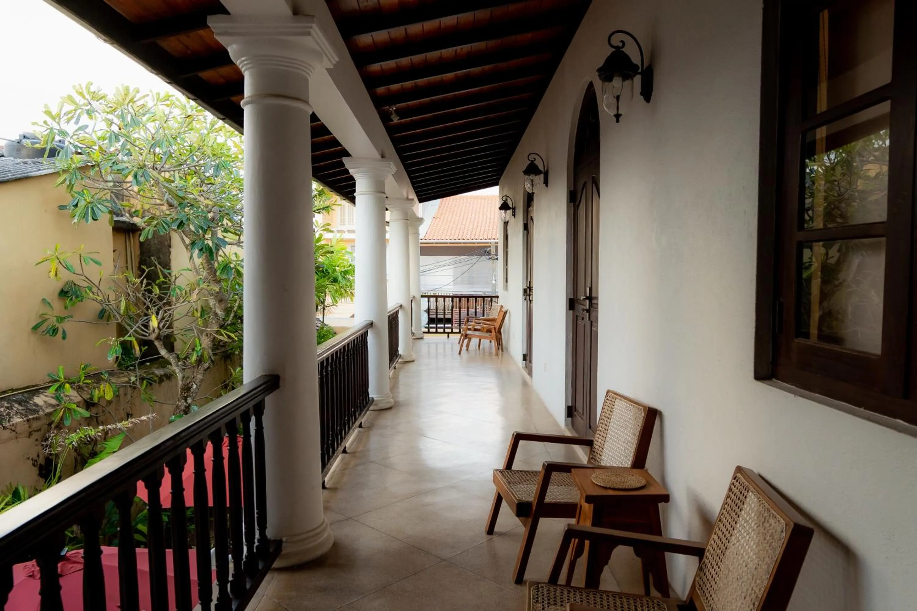 Patio in GALLE HERITAGE VILLA