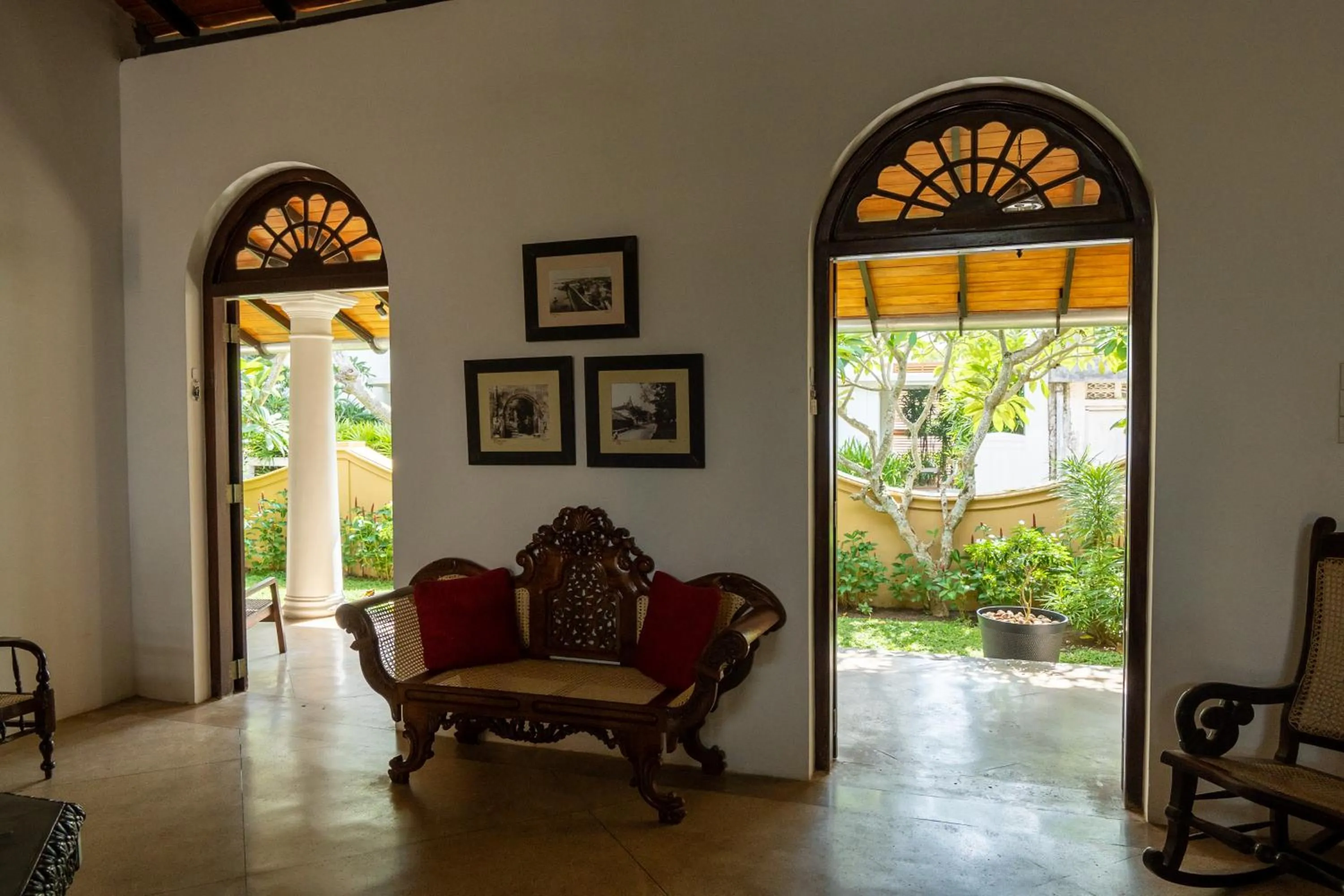 Living room in GALLE HERITAGE VILLA
