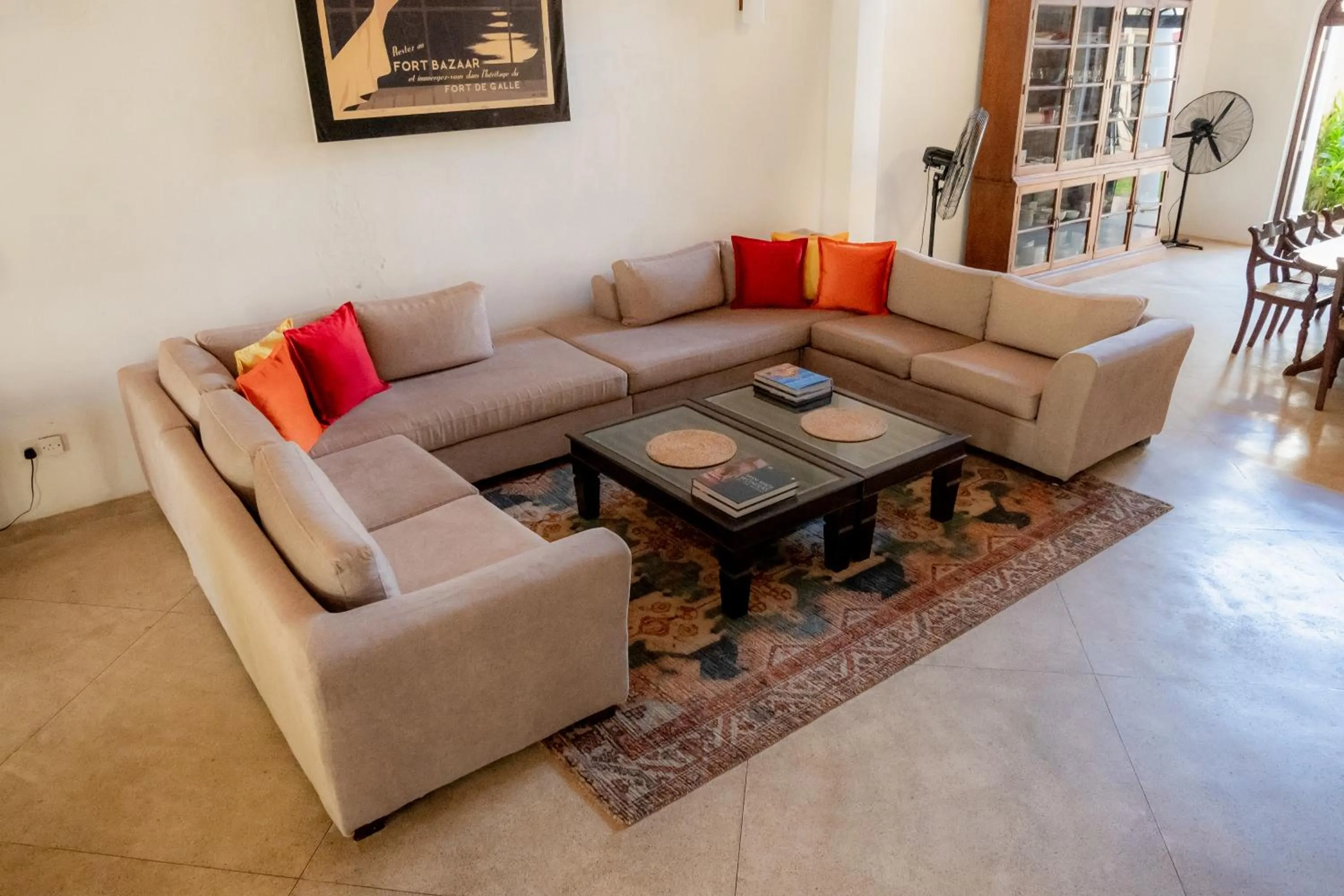Living room in GALLE HERITAGE VILLA