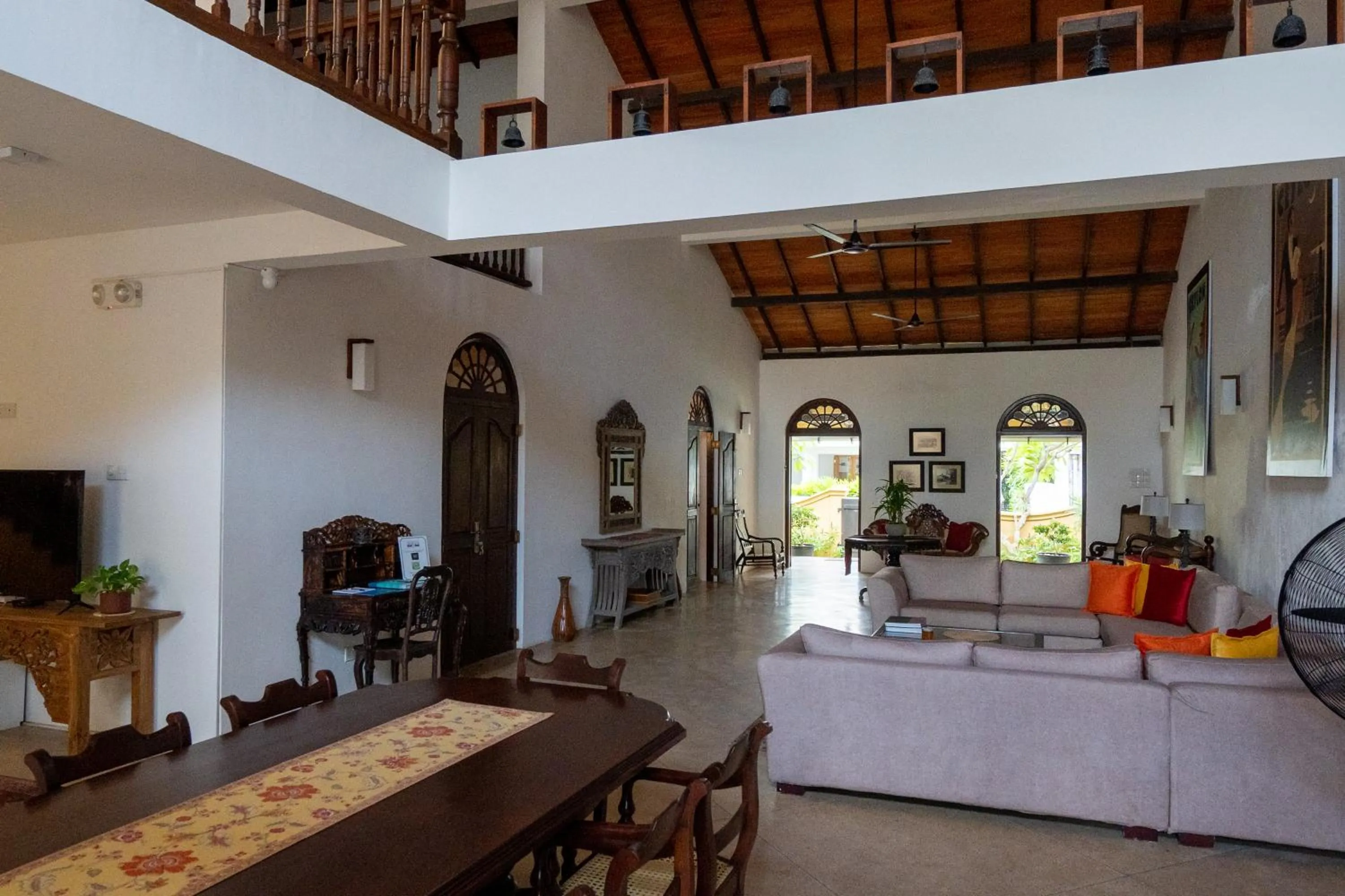 Living room in GALLE HERITAGE VILLA