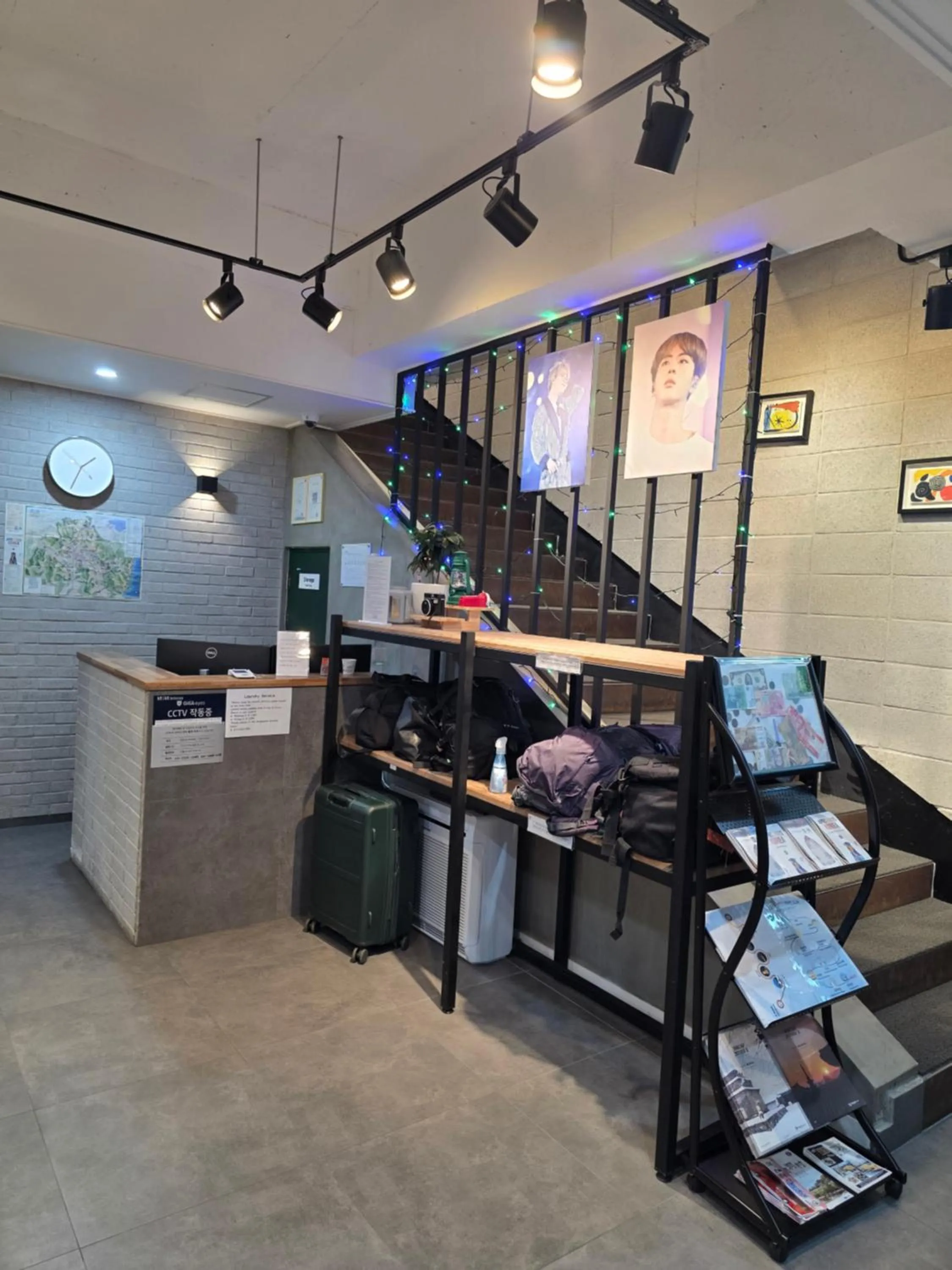 Seating area in Aha Stay