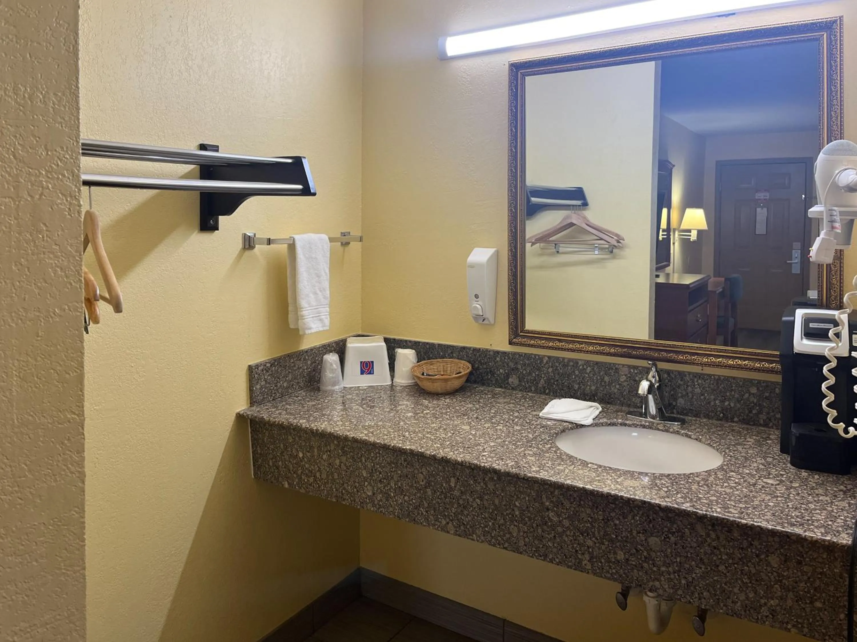 Bathroom in Motel 6 Morrilton, AR