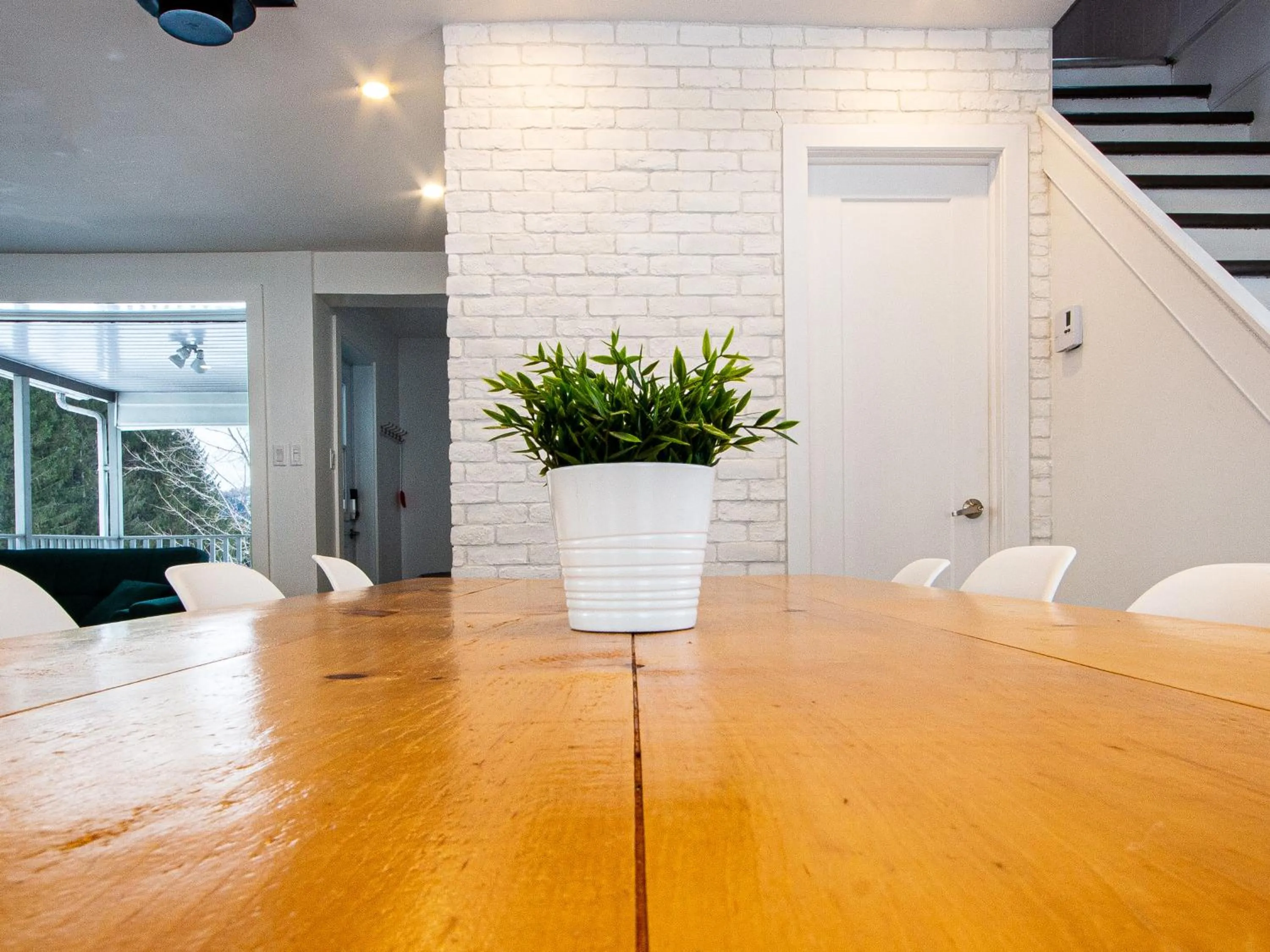 Dining area in Les Chalets Tourisma - Maison de campagne avec spa privé - La Familiale