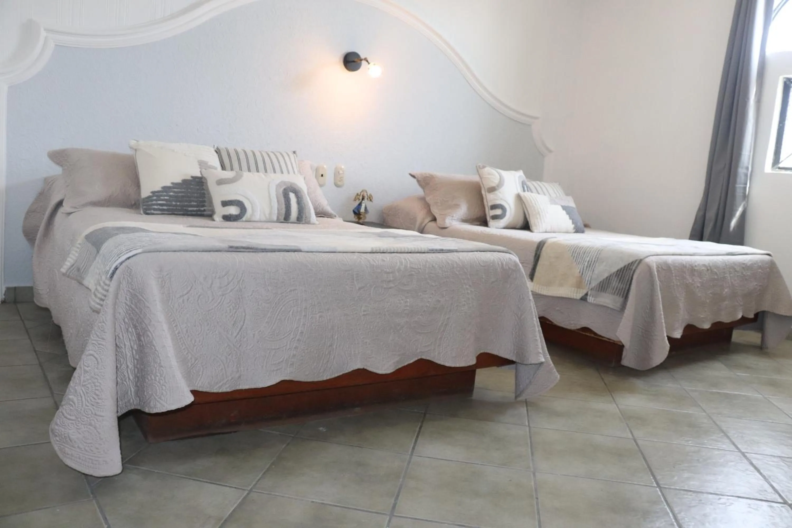 Bed in Hotel Plaza San Juan