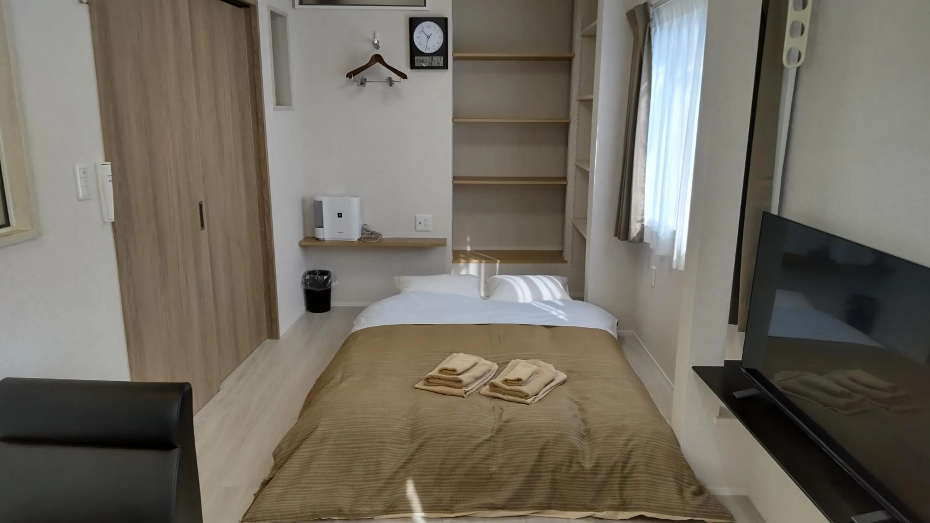 Bed in Basic Hotel Chichibu