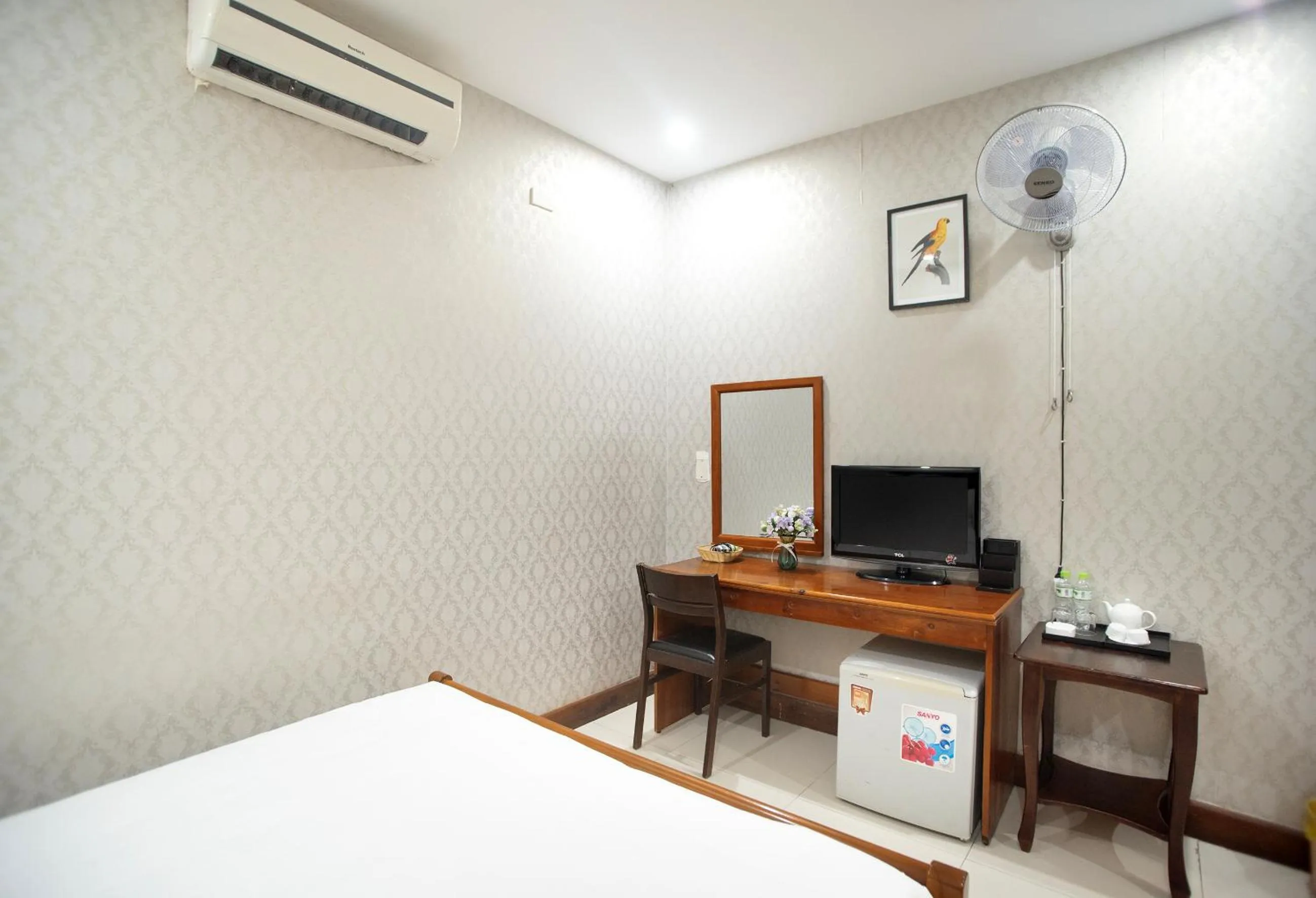 Bed in EDEN QUY NHON HOTEL