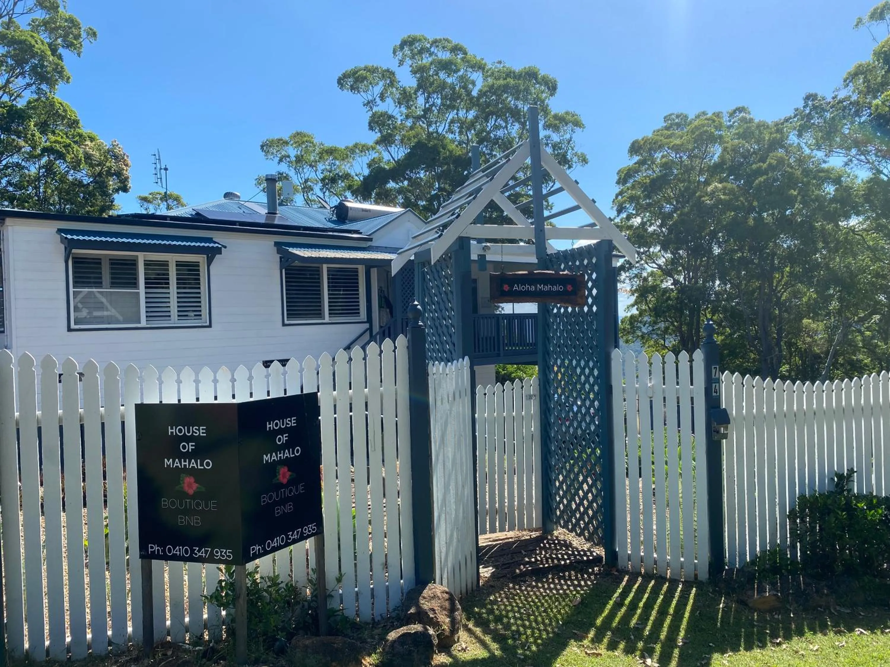 Property building in Mahalo Accomodation