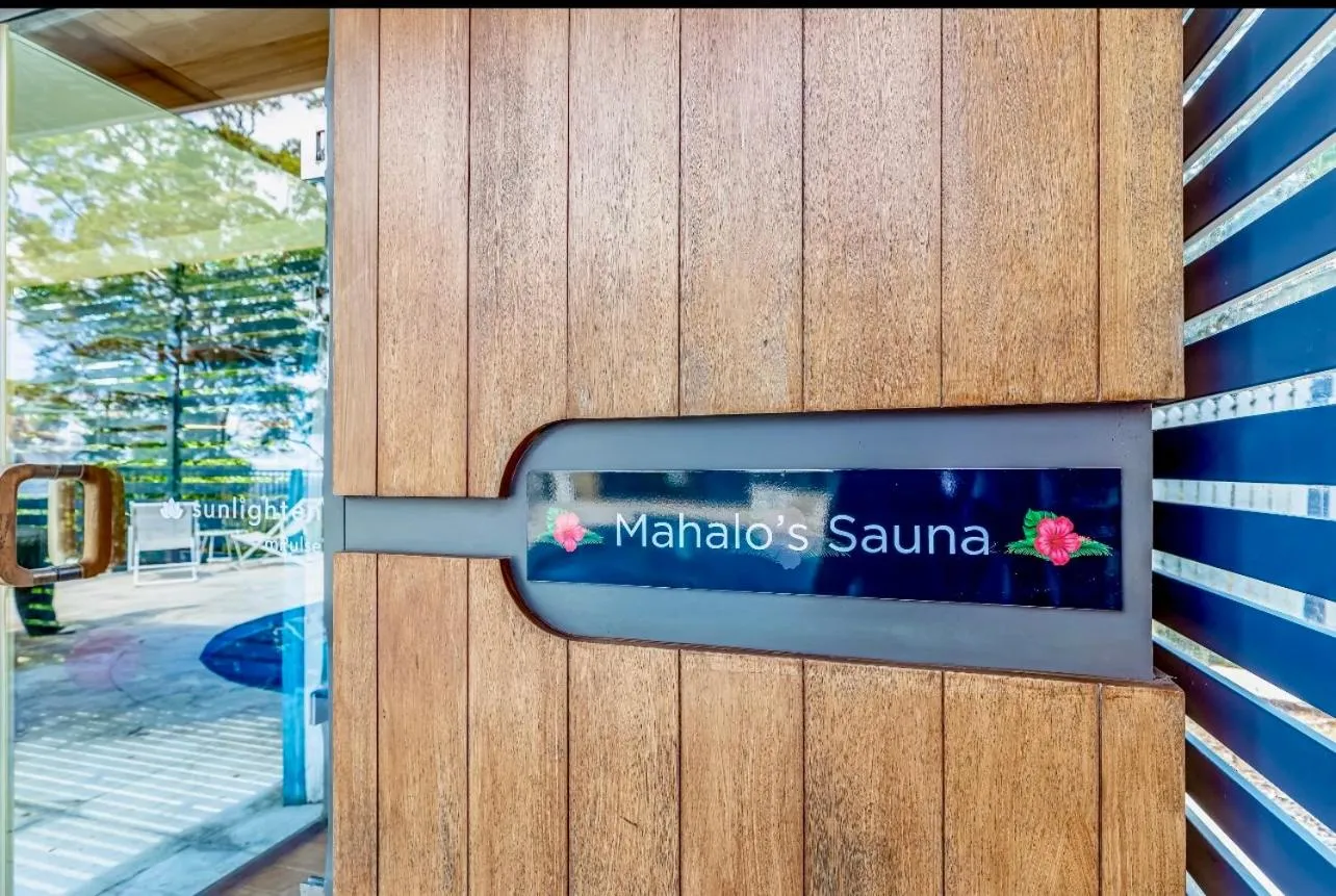 Sauna in Mahalo Accomodation