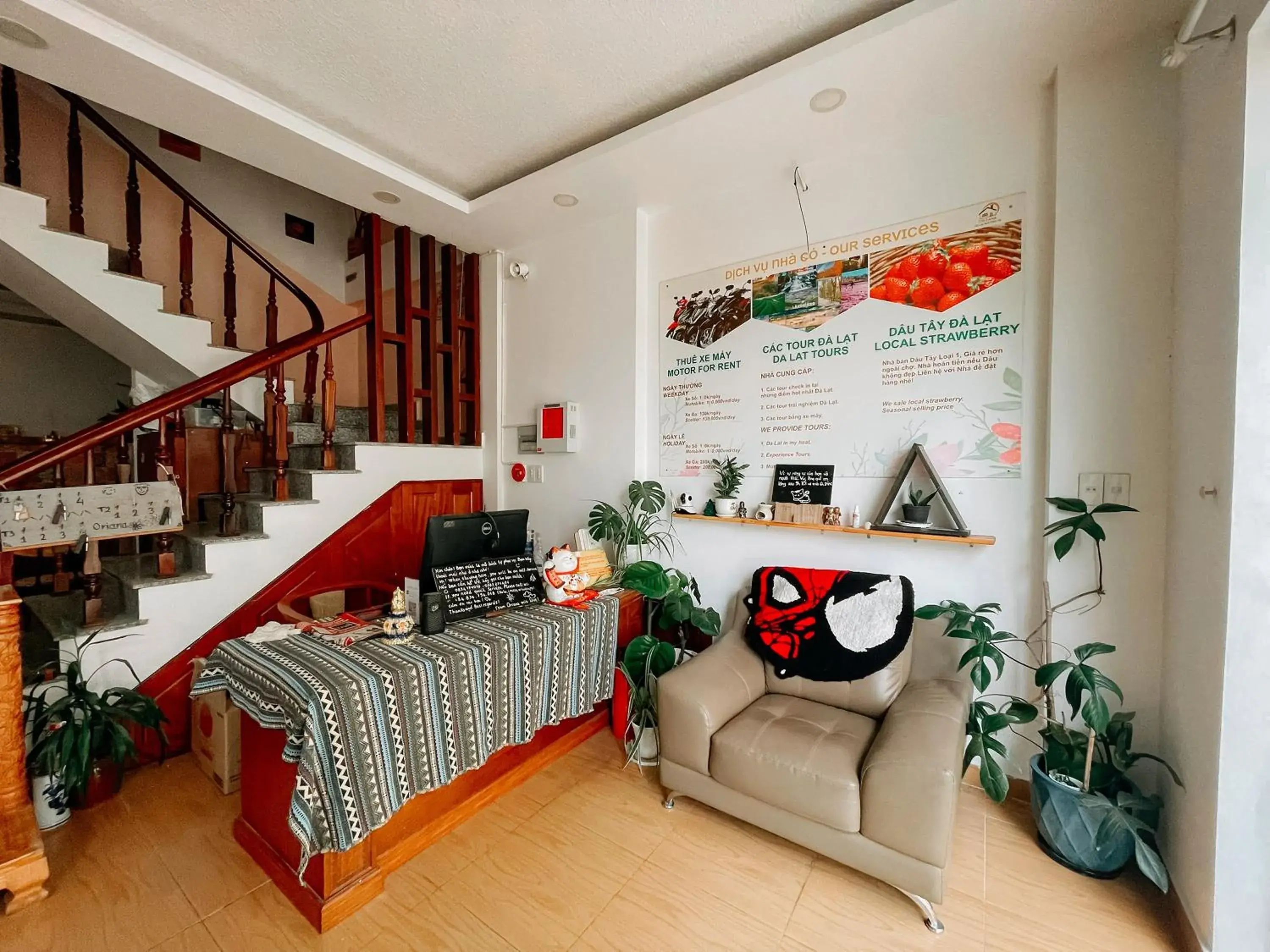 Lobby or reception in Oriana Dalat Lobby or reception in Oriana Dalat