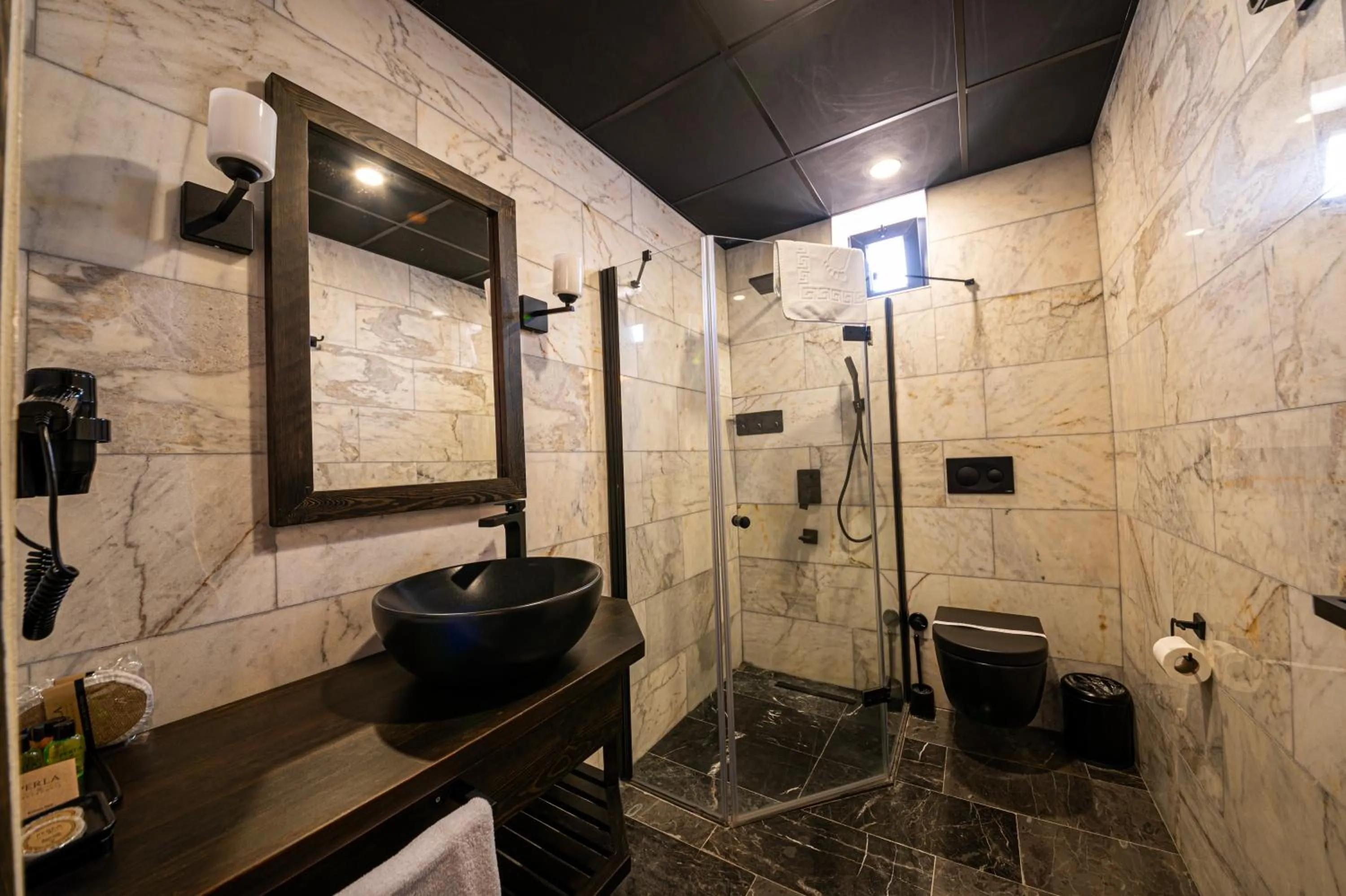 Shower in Perla Cappadocia