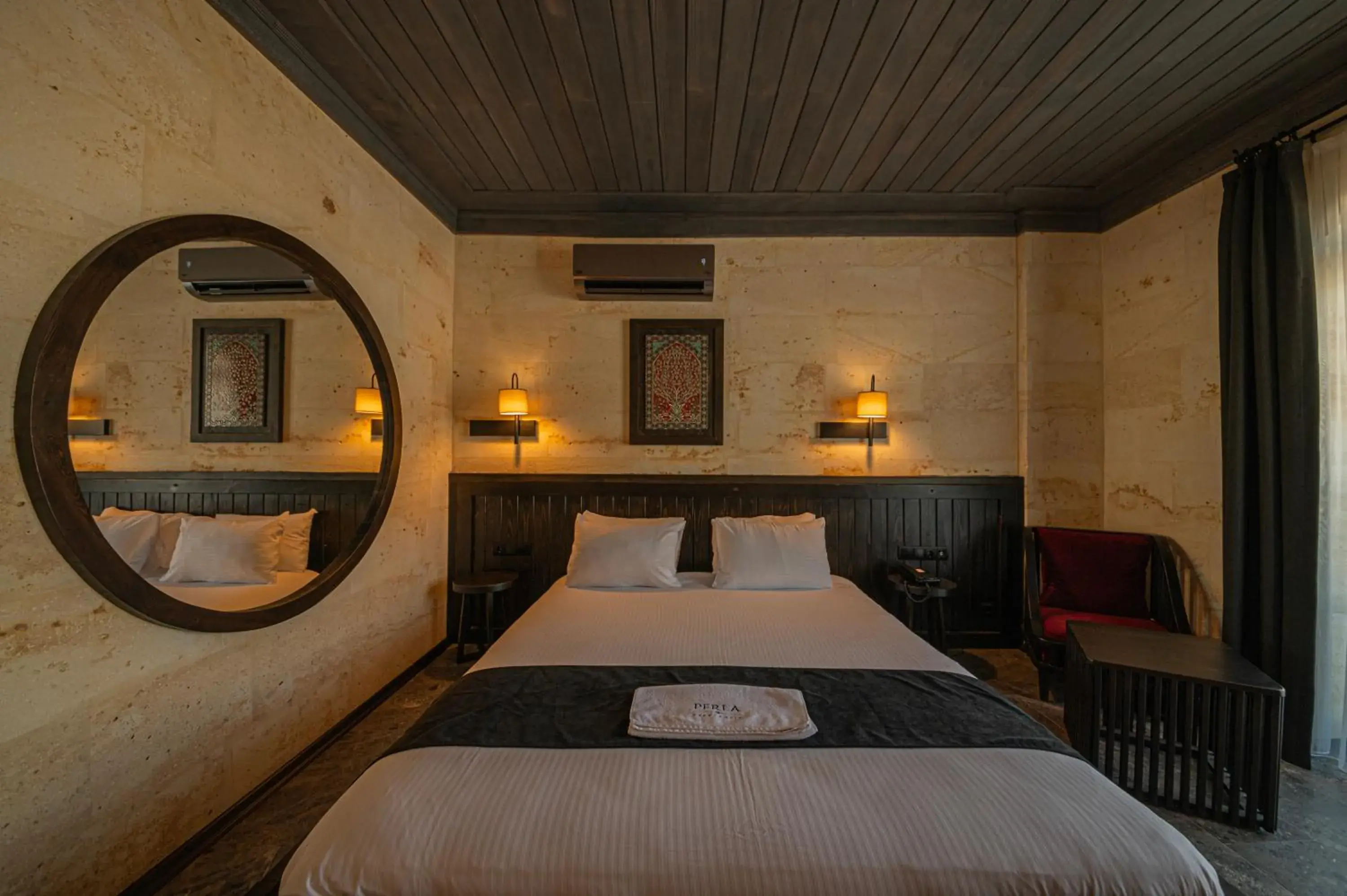 Bed in Perla Cappadocia Bed in Perla Cappadocia