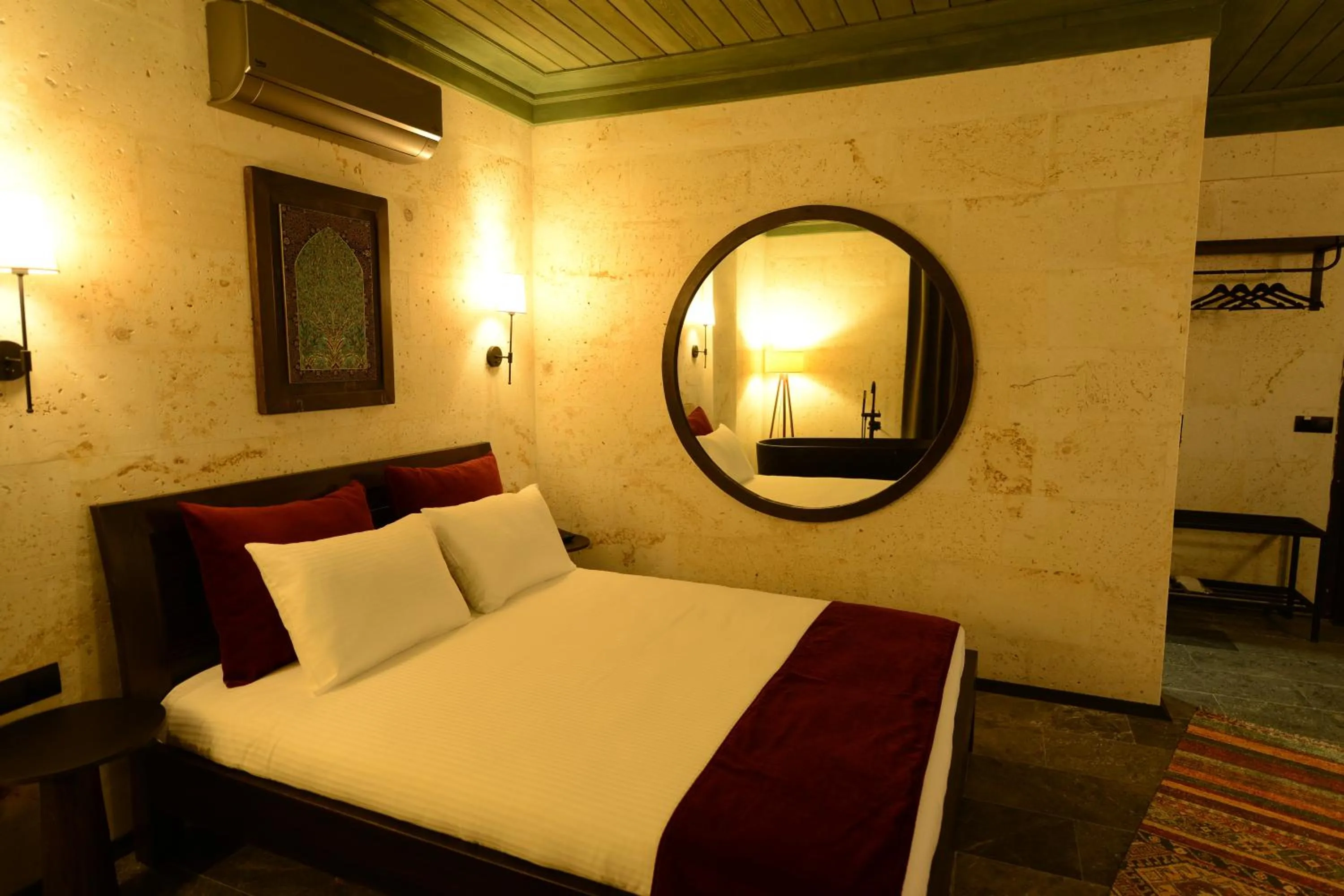 Bed in Perla Cappadocia