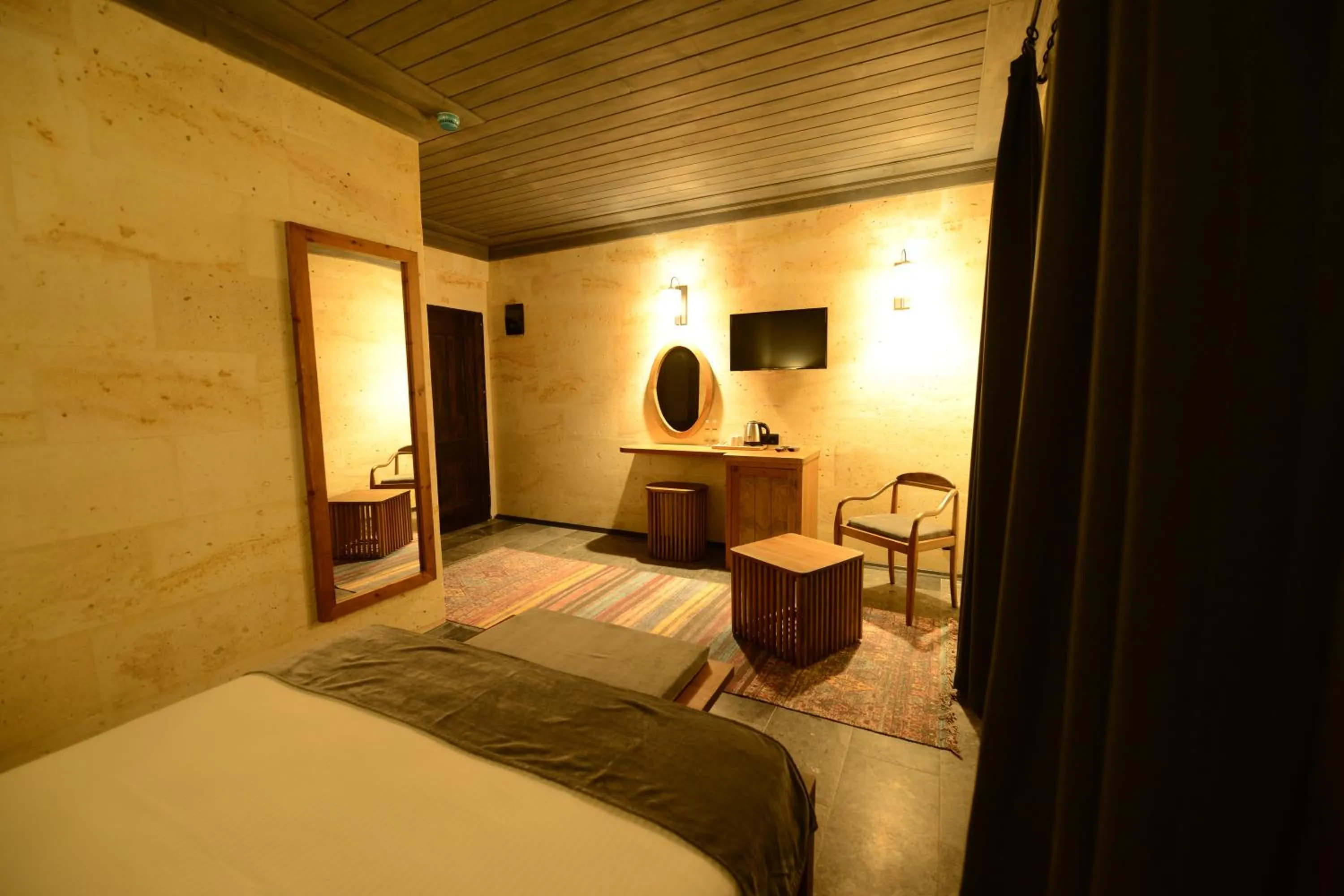 Bed in Perla Cappadocia