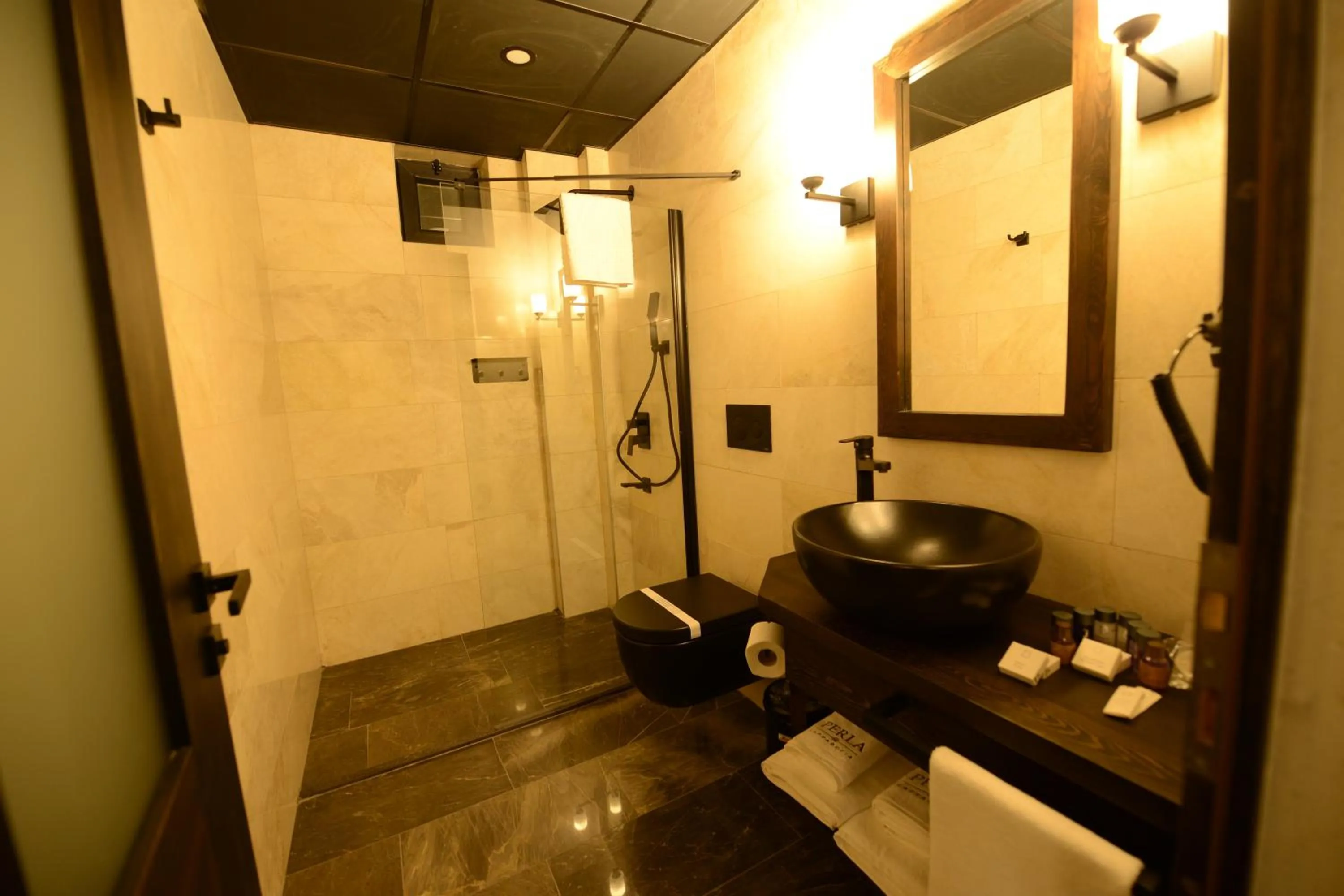 Shower in Perla Cappadocia