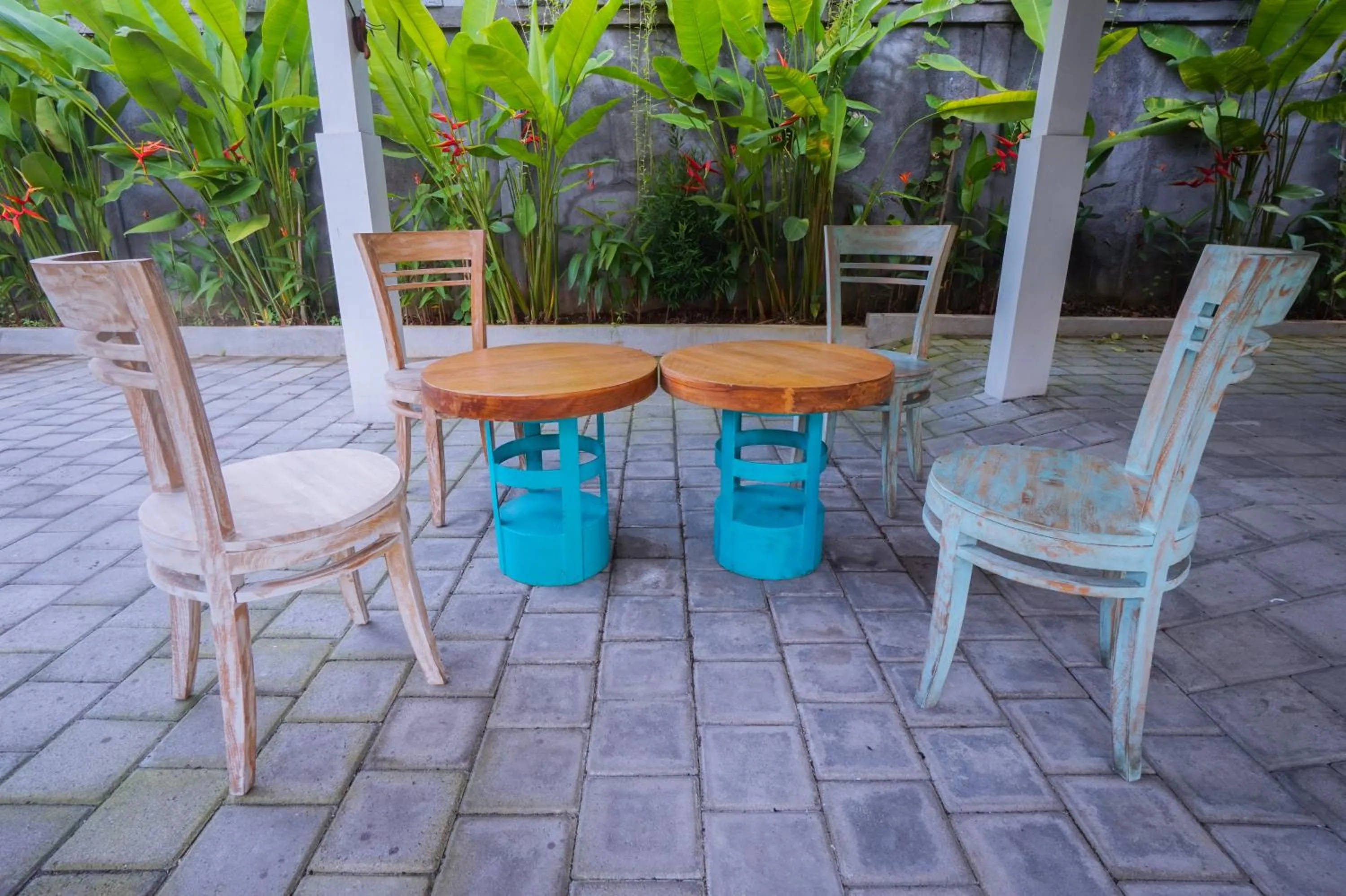 Dining area in Kos Bulan Bali