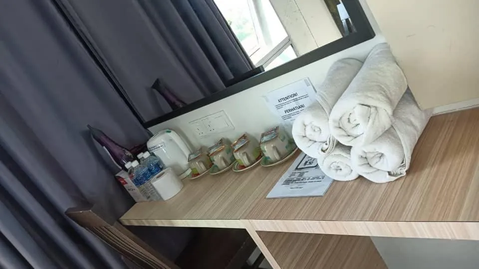 towels, Bed in TOWERMAS HOTEL