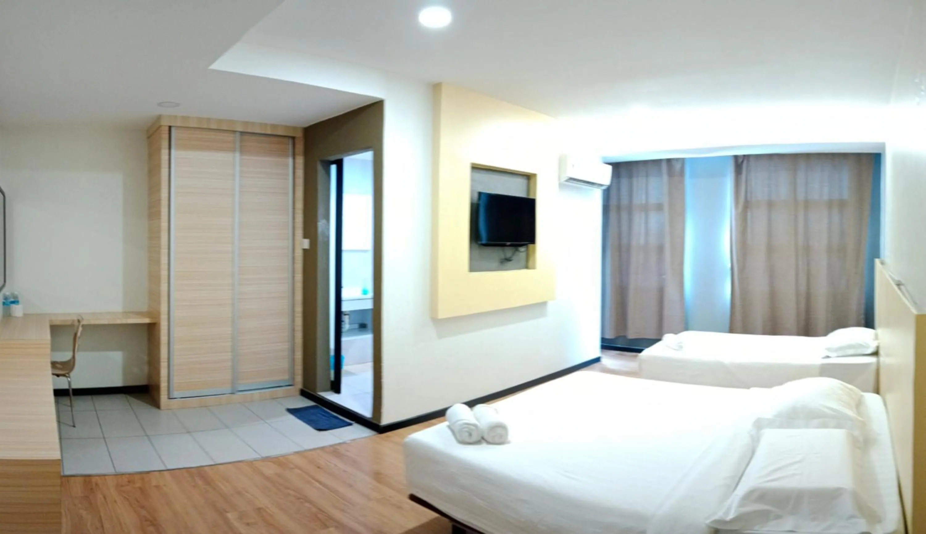 Photo of the whole room, Bed in TOWERMAS HOTEL