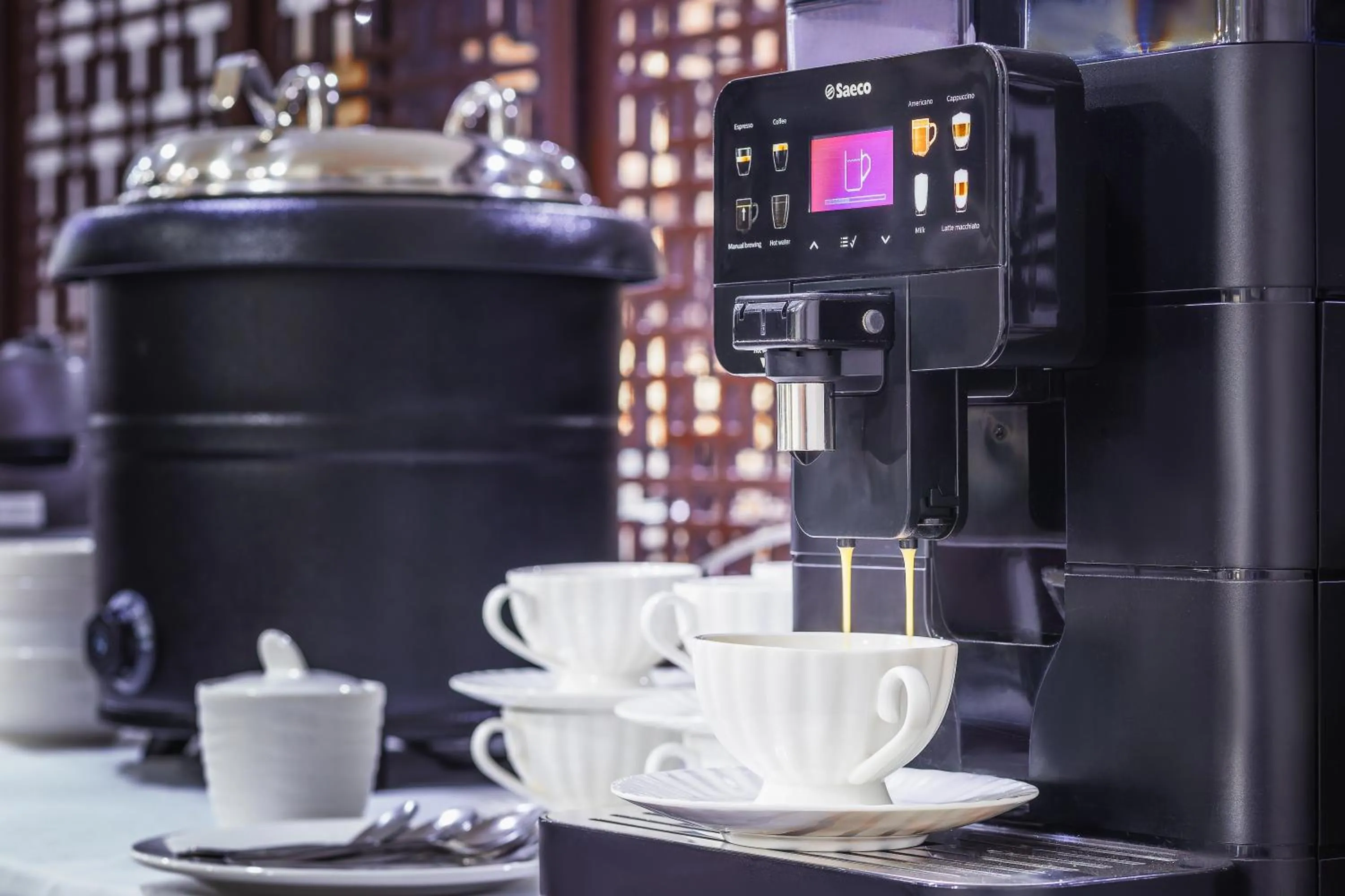 Breakfast in RICH PARK HOTEL