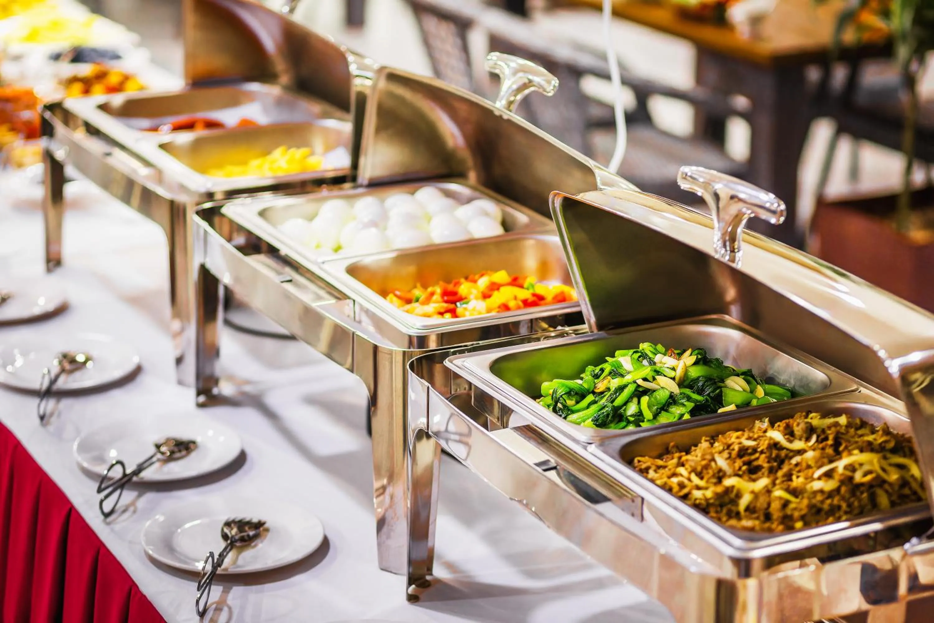 Breakfast in RICH PARK HOTEL