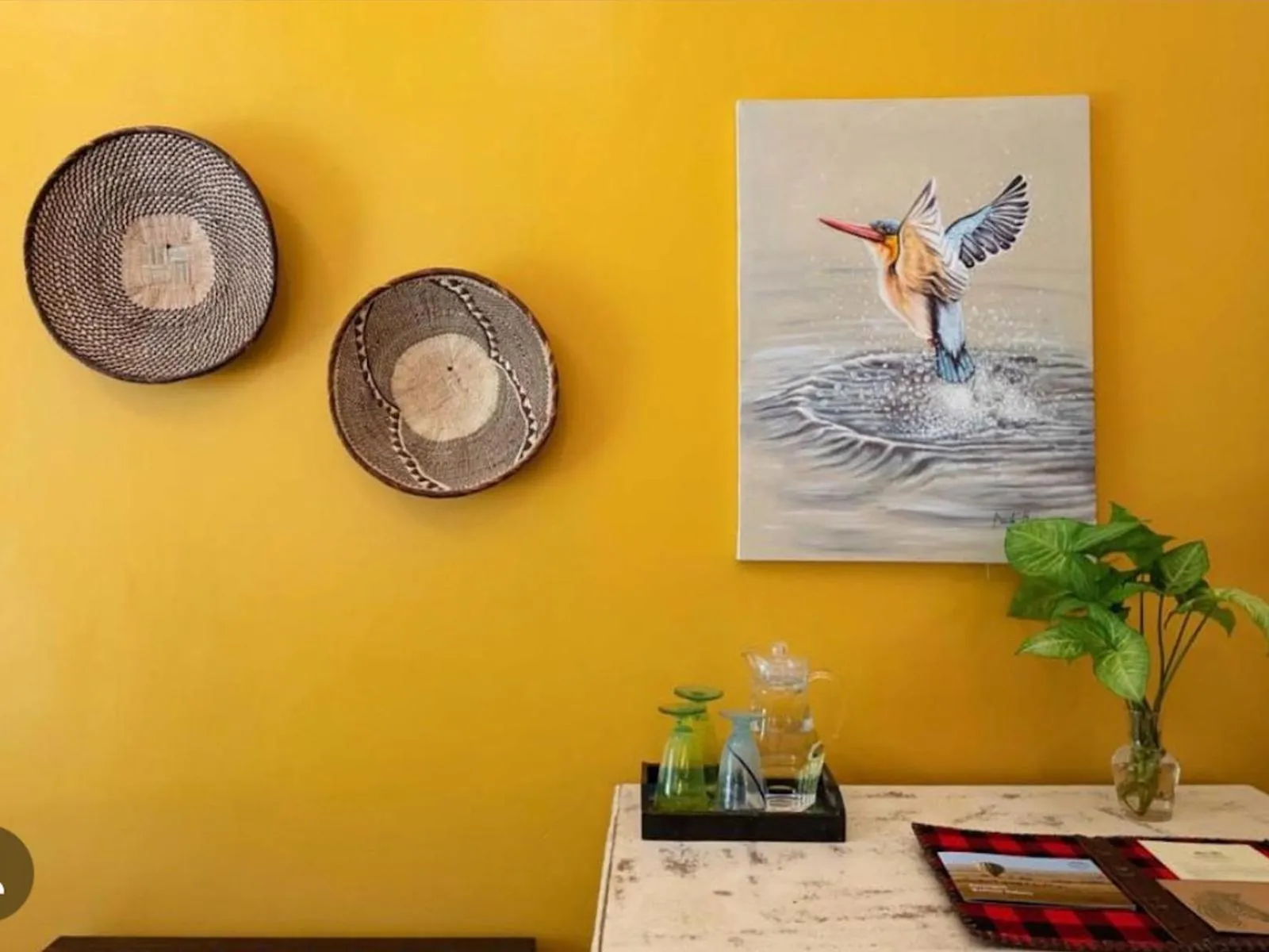 Decorative detail in Mount Meru Game Lodge