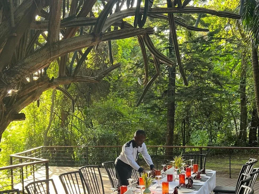 Patio in Mount Meru Game Lodge