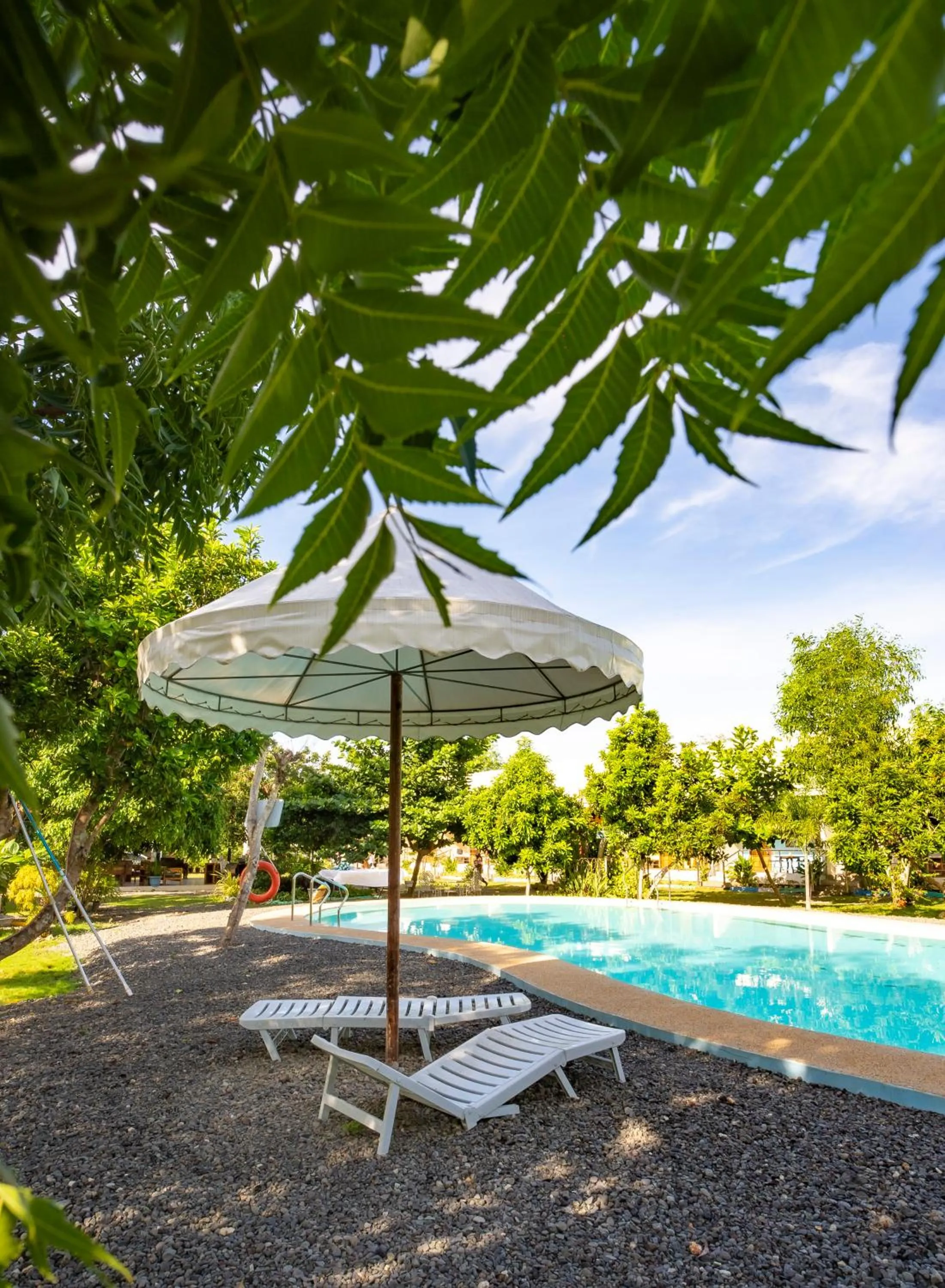 Swimming pool in Ana-as Apartelle (GGL)