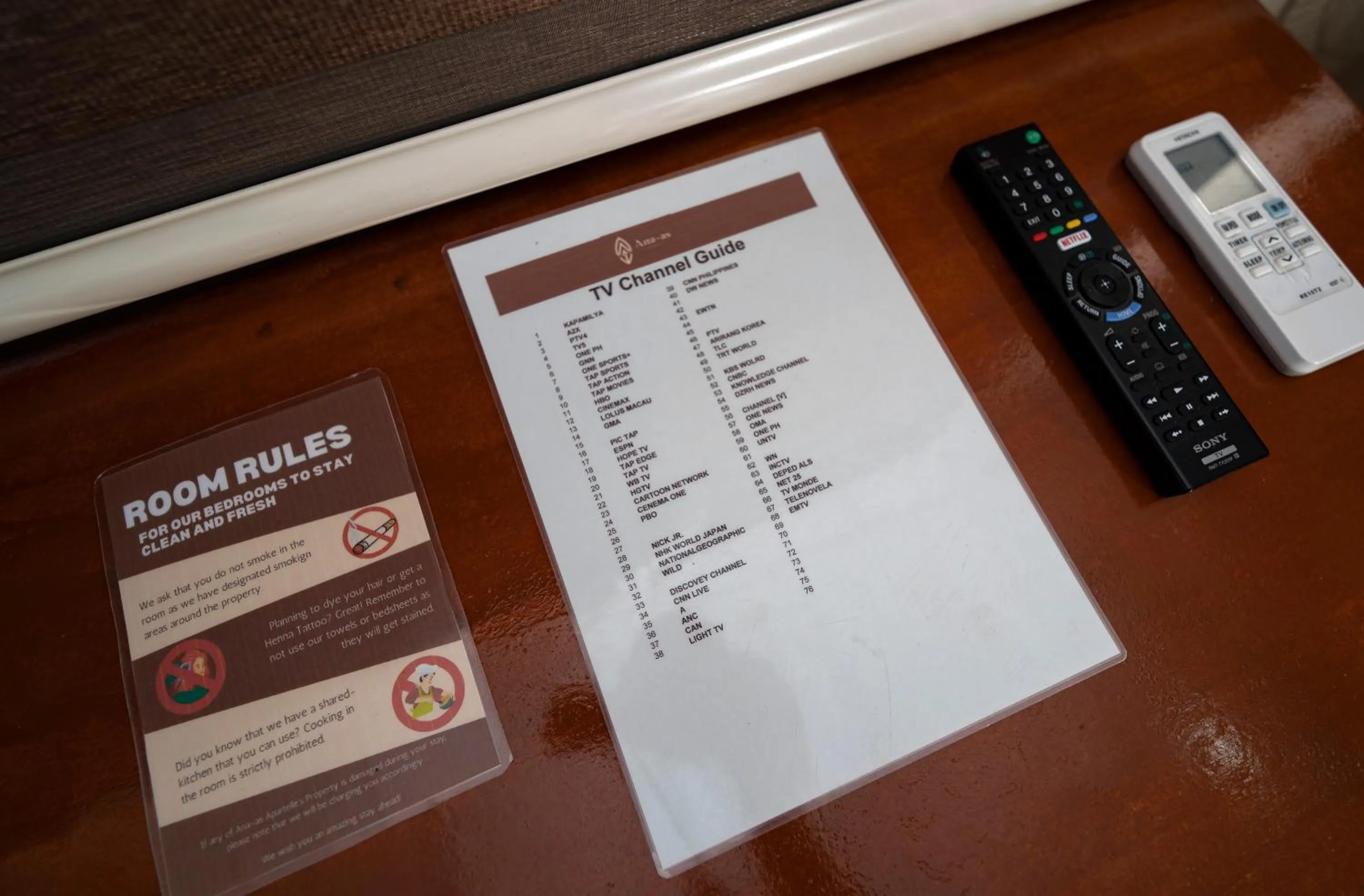 Text overlay in Ana-as Apartelle (GGL)