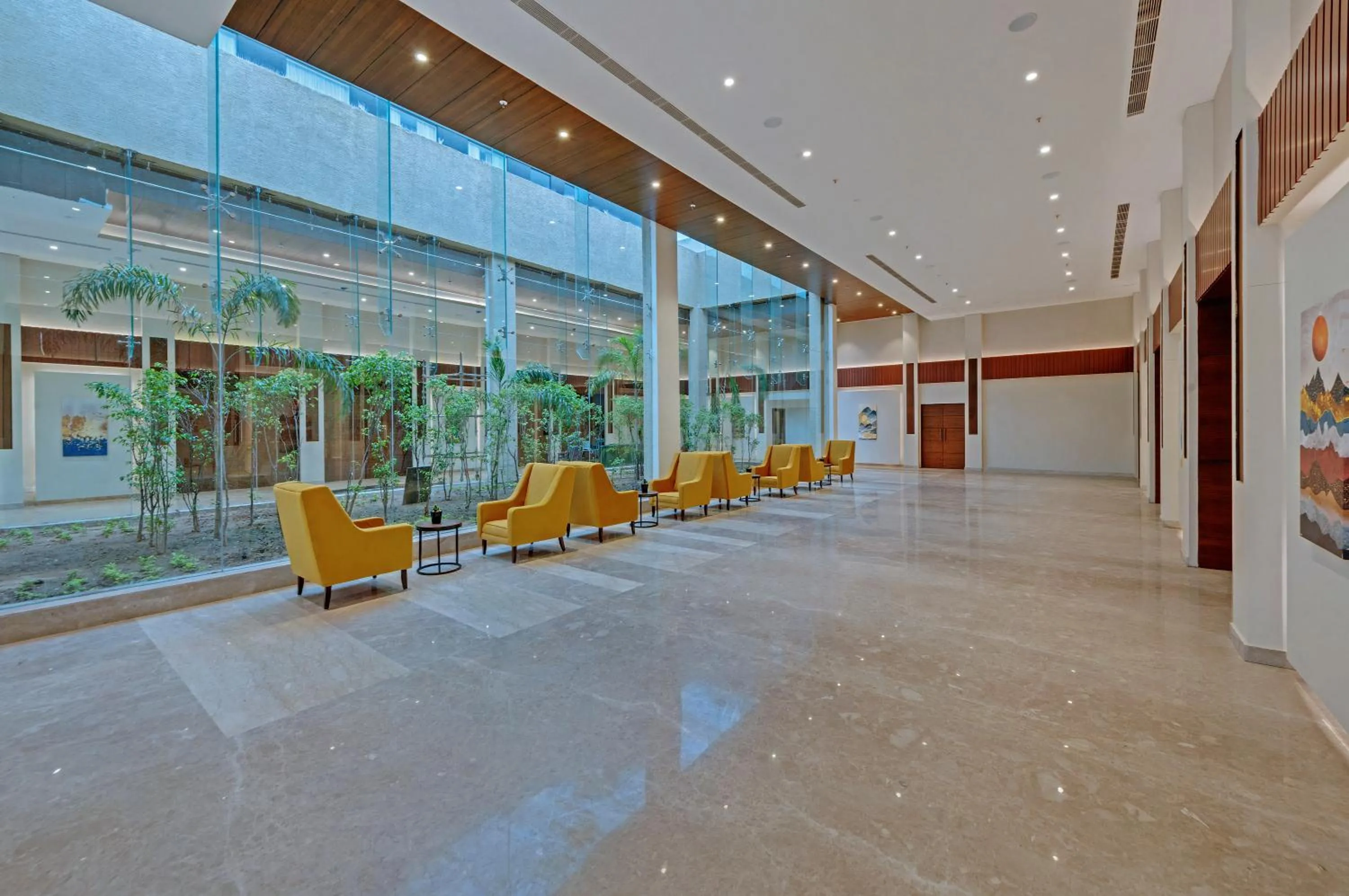 Lobby or reception in The Fern AN Ecotel Hotel, Alwar Sariska