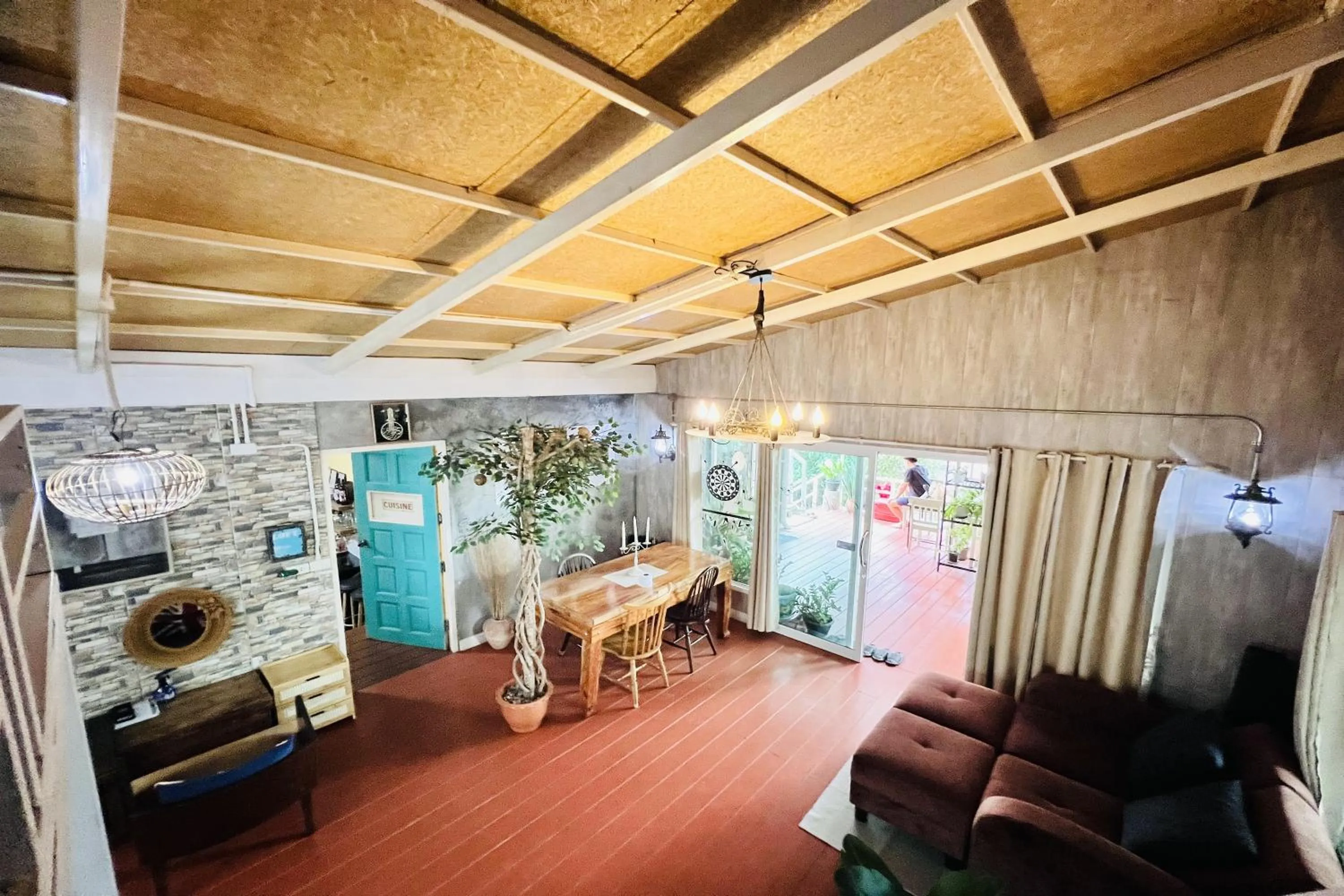 Seating area in Bann Kam B&B