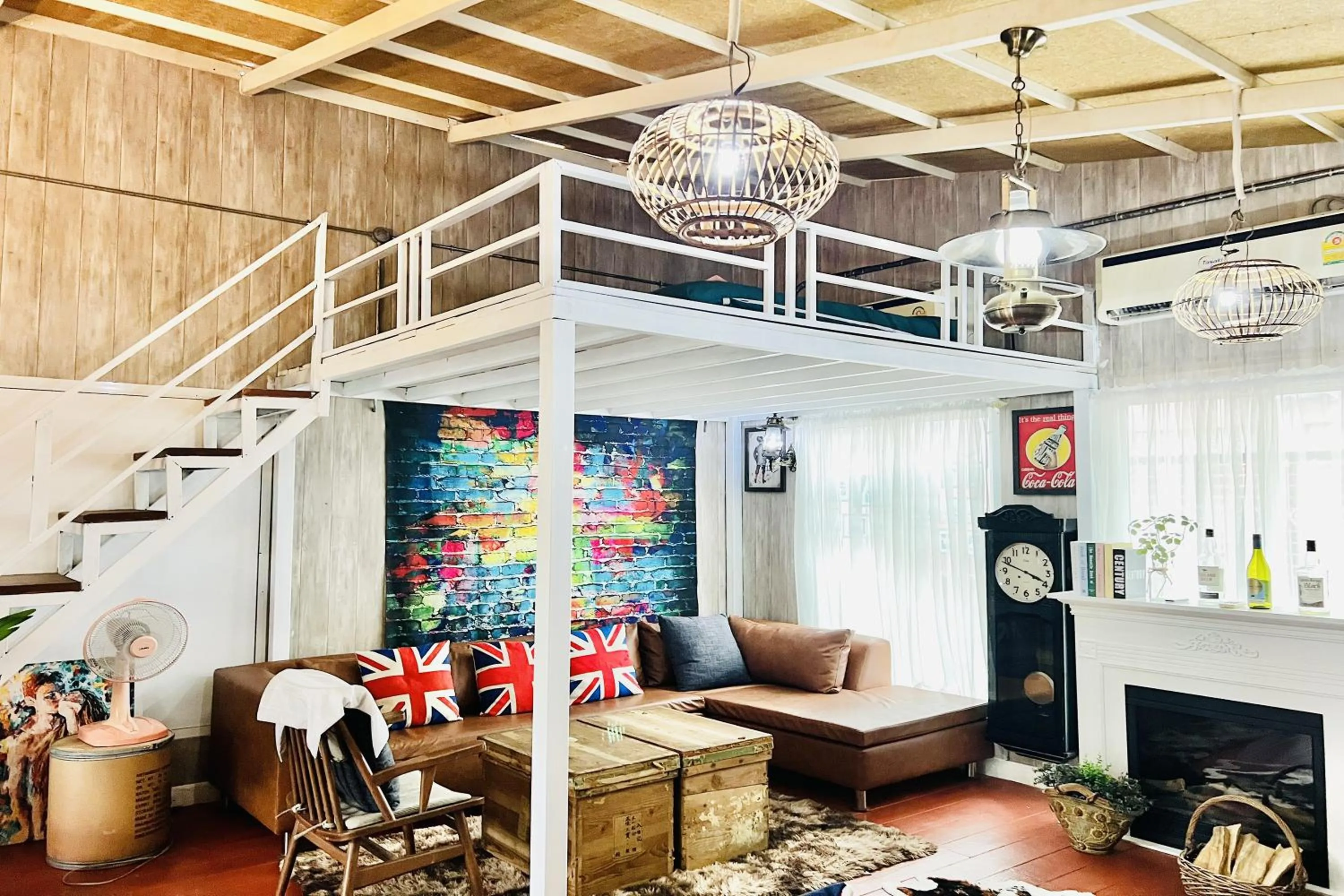 Living room in Bann Kam B&B