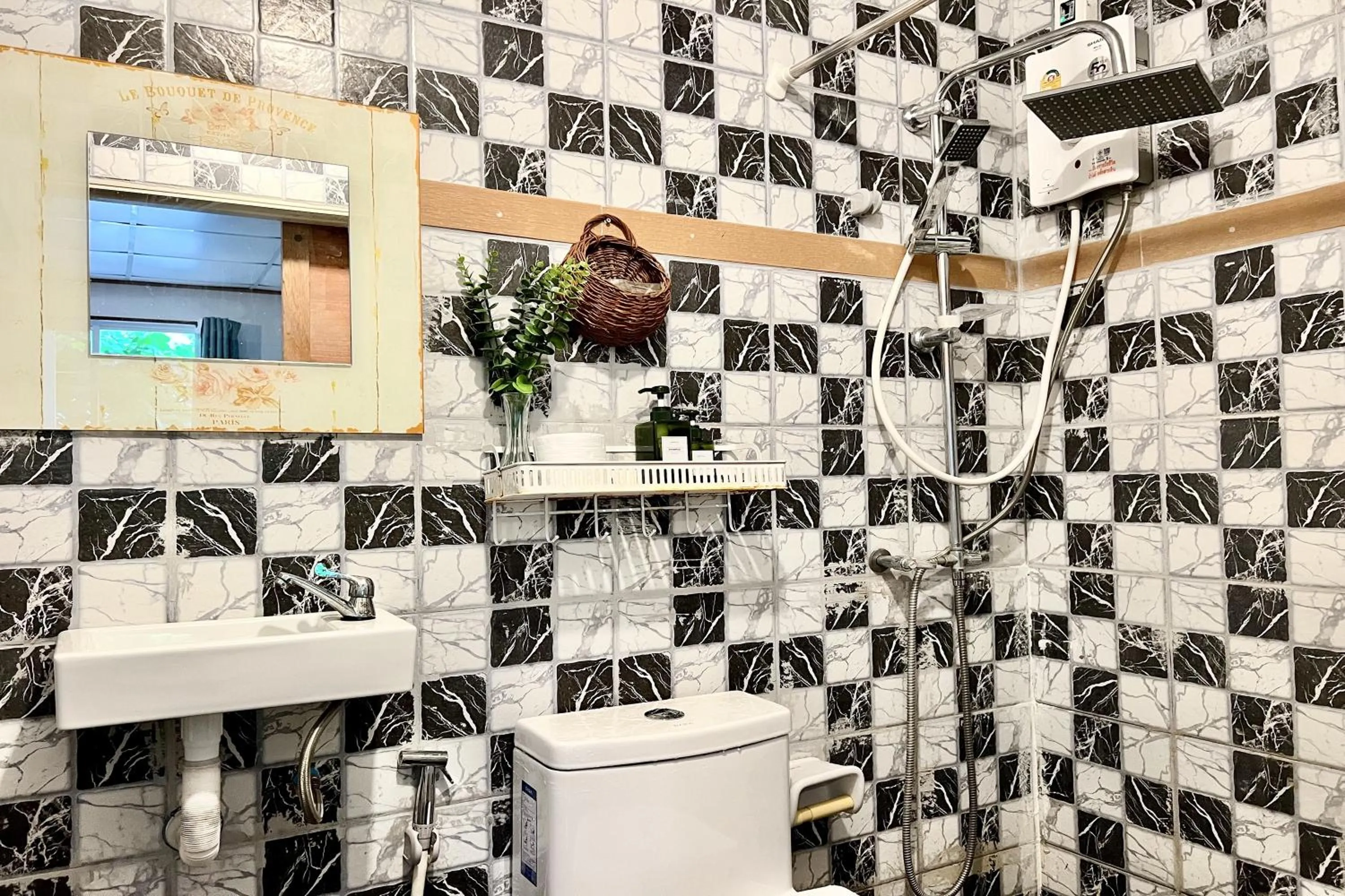 Bathroom in Bann Kam B&B