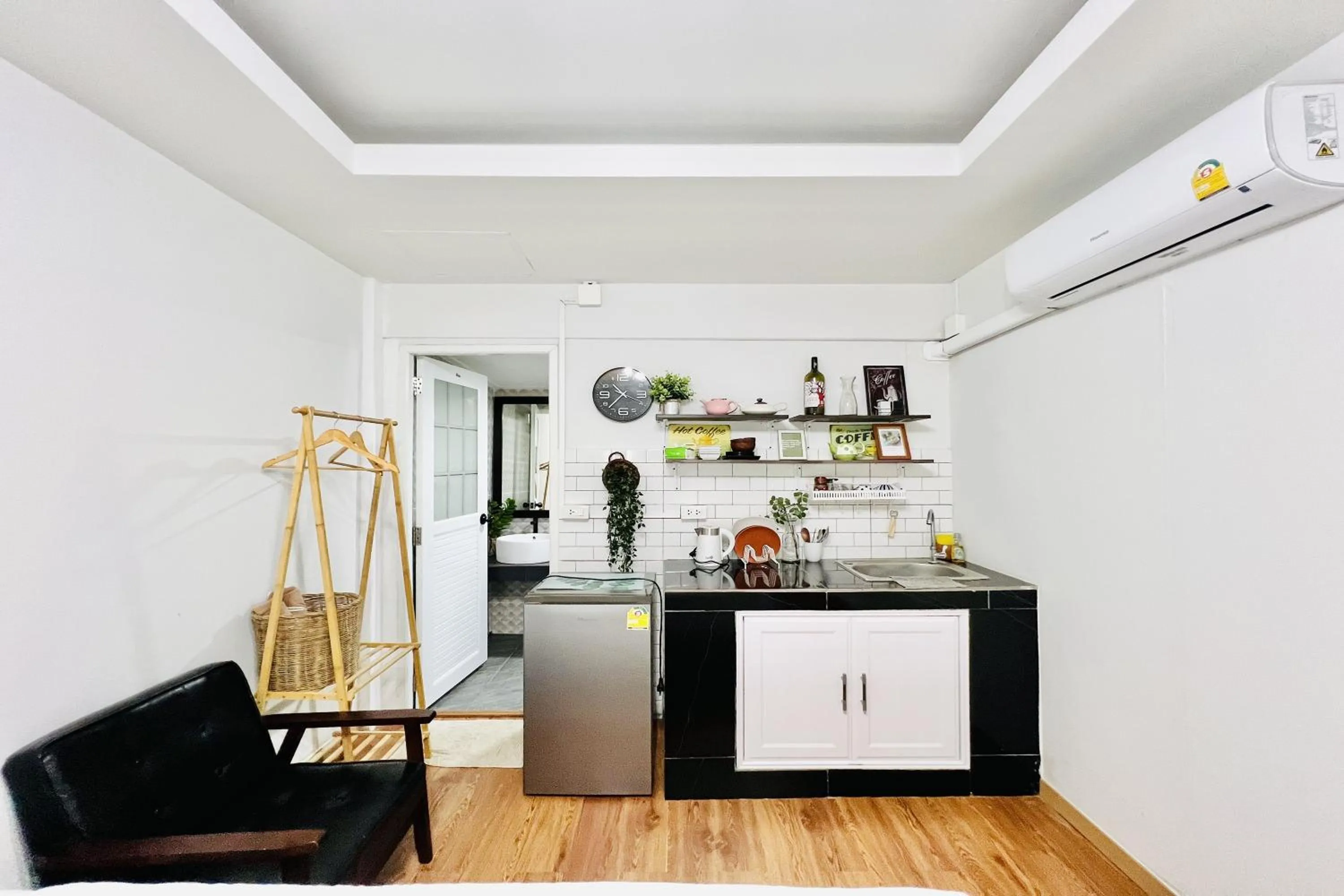 Kitchen or kitchenette in Bann Kam B&B