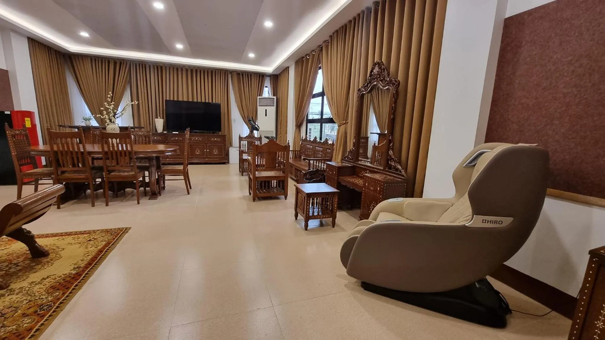 Communal lounge/ TV room in Residencia Orlina